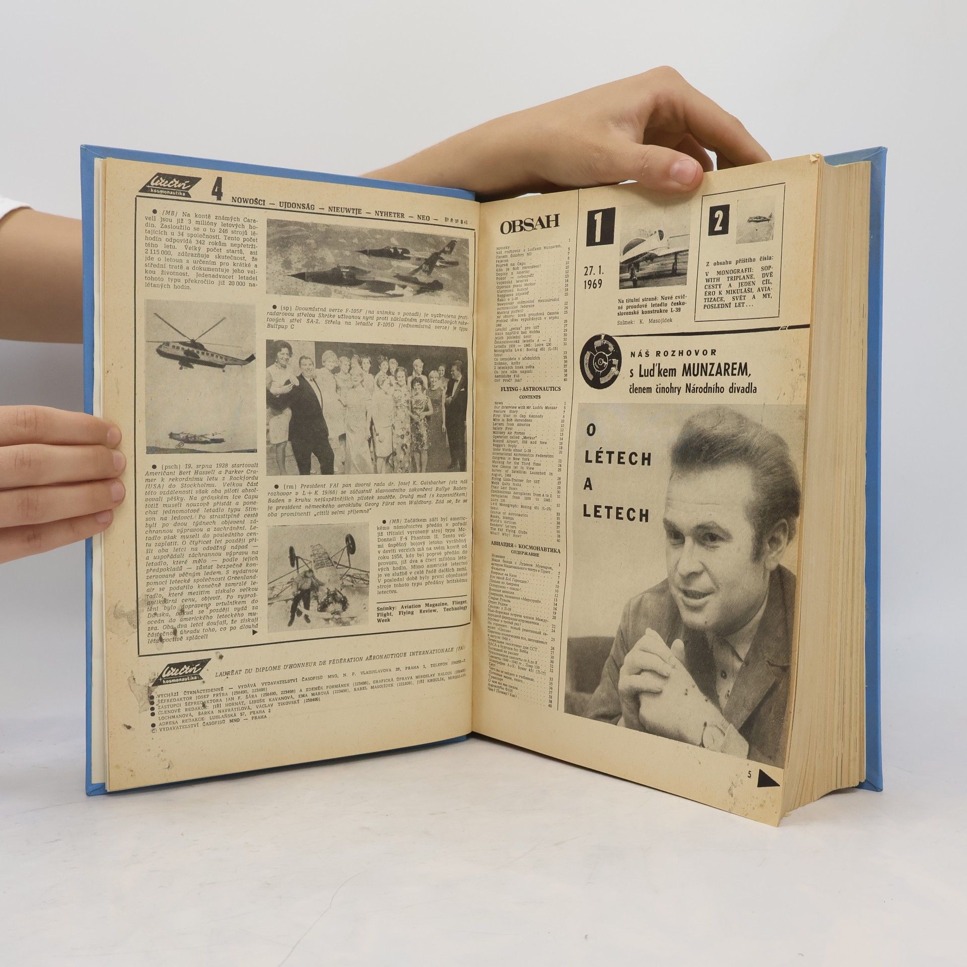 Kolektiv autorů Letectví a kosmonautika 1969