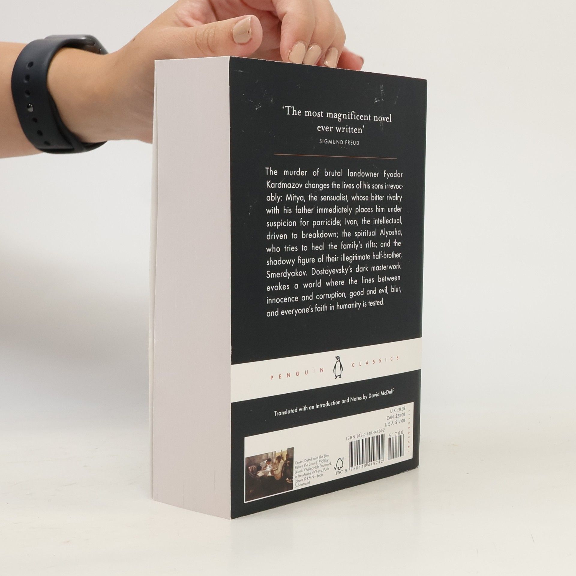 Fjodor Michailowitsch Dostojewski The brothers Karamazov: A novel in four parts and an epilogue
