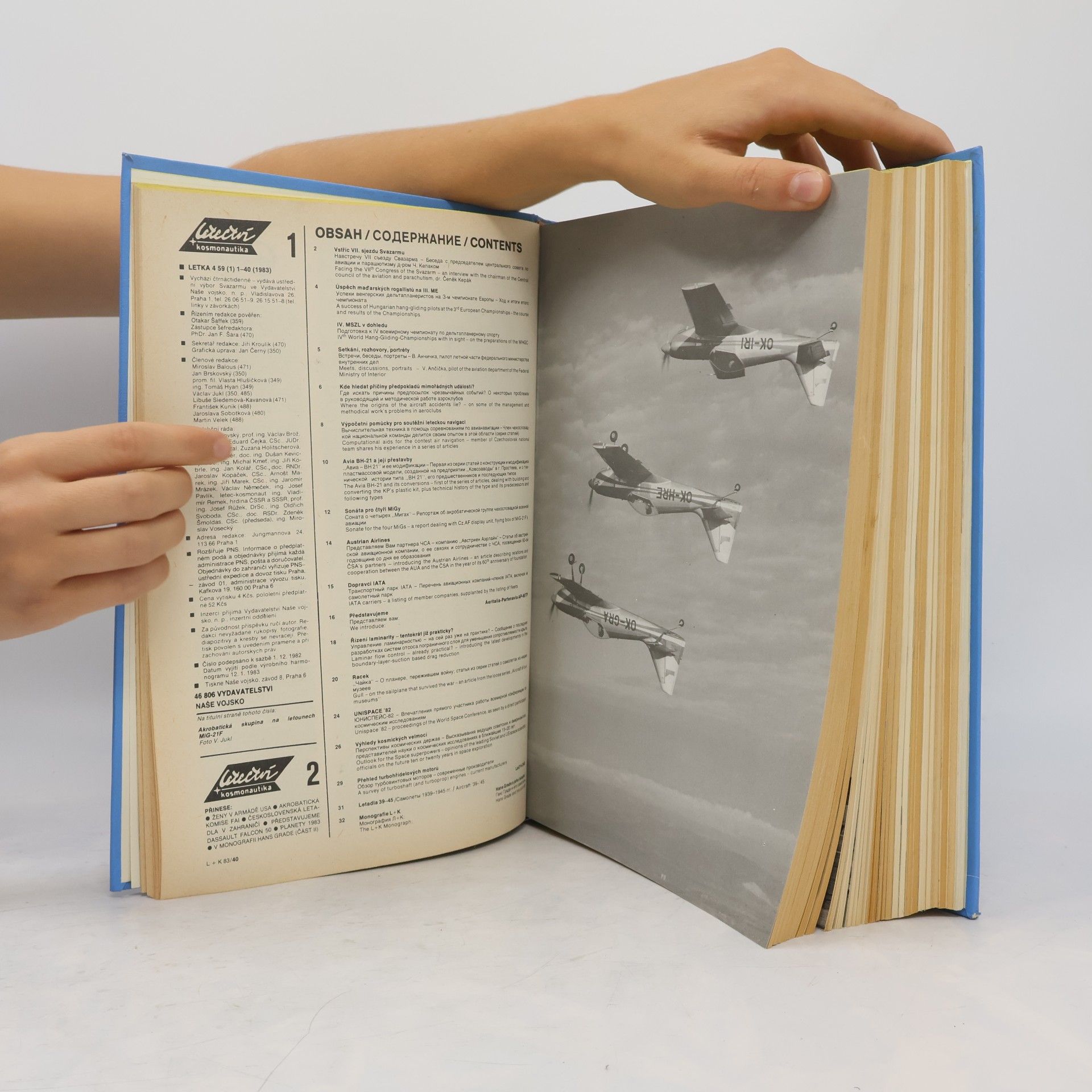 Collectif d'auteurs Letectví a kosmonautika 1983