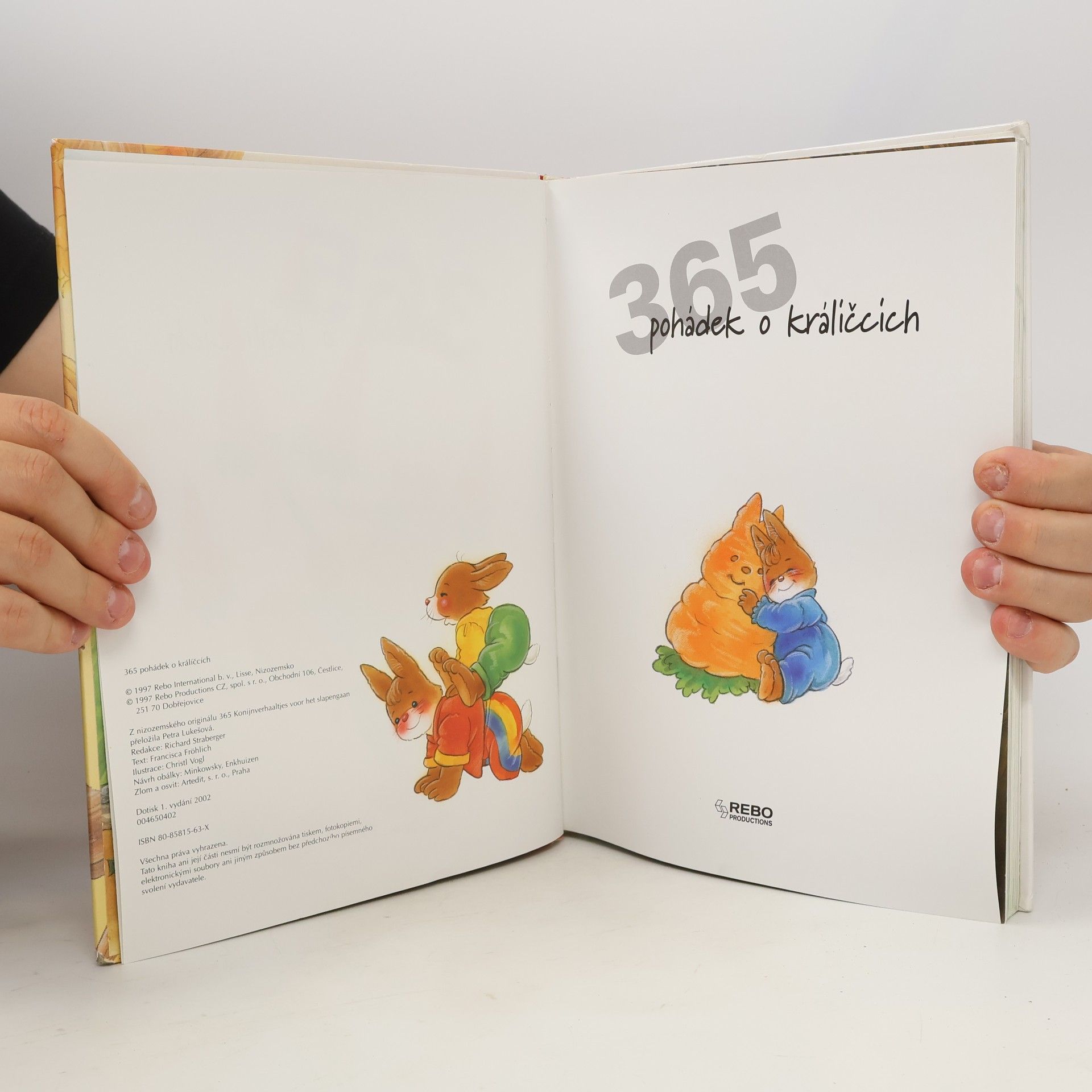 Francisca Fröhlich 365 pohádek o králíčcích