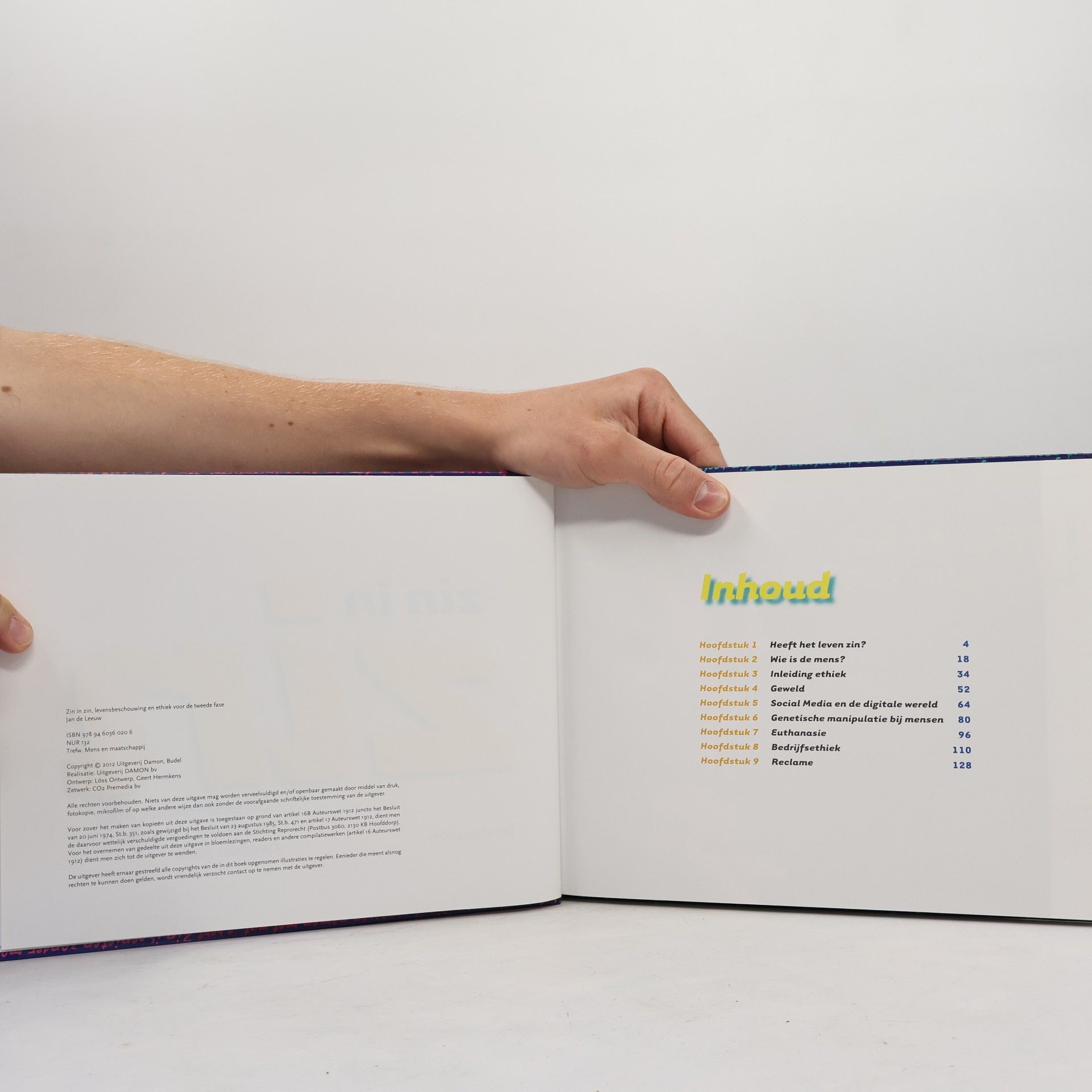 Autores varios Zin in Zin. Levensbeschouwing en ethiek voor de tweede fase