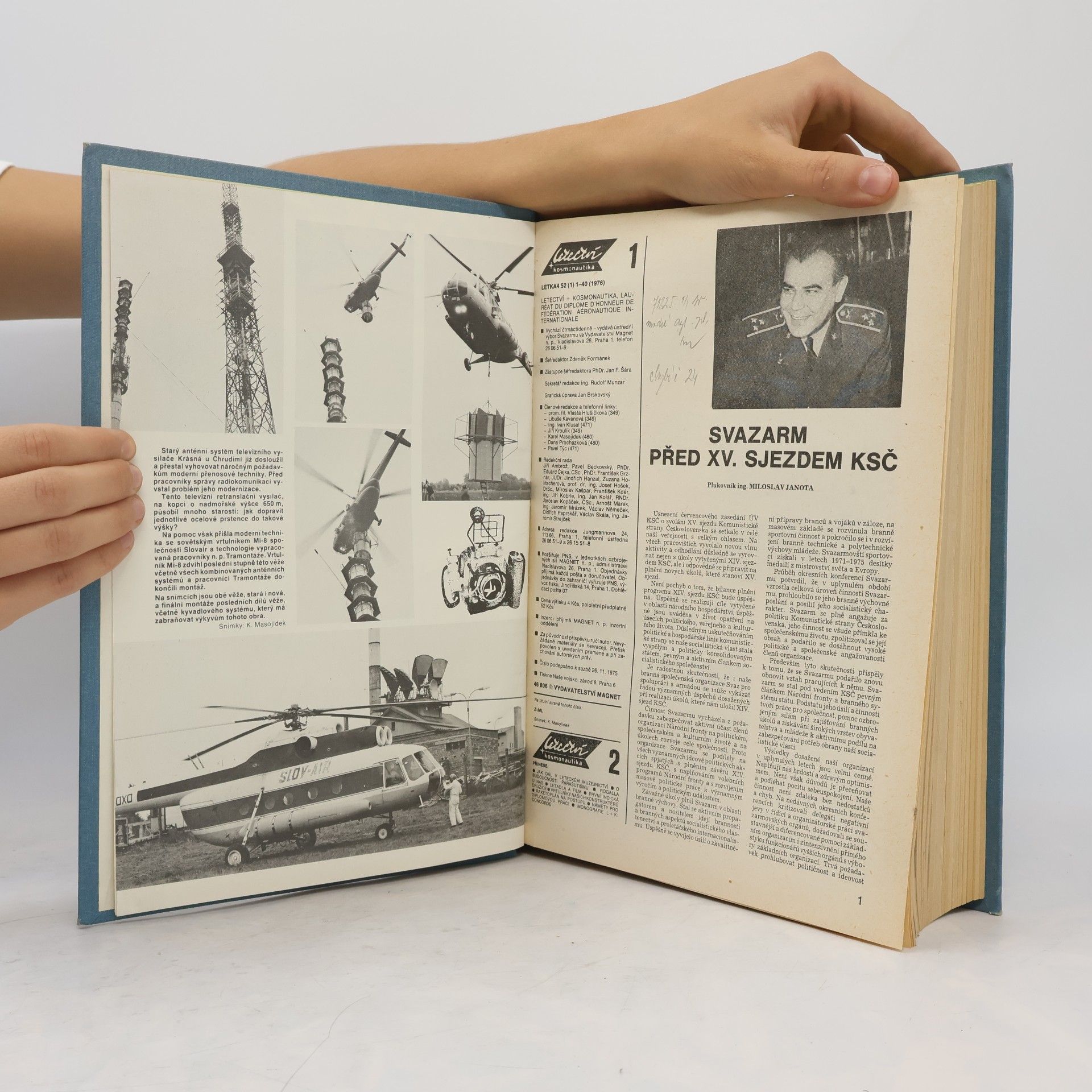 Kolektiv autorů Letectví a kosmonautika 1976