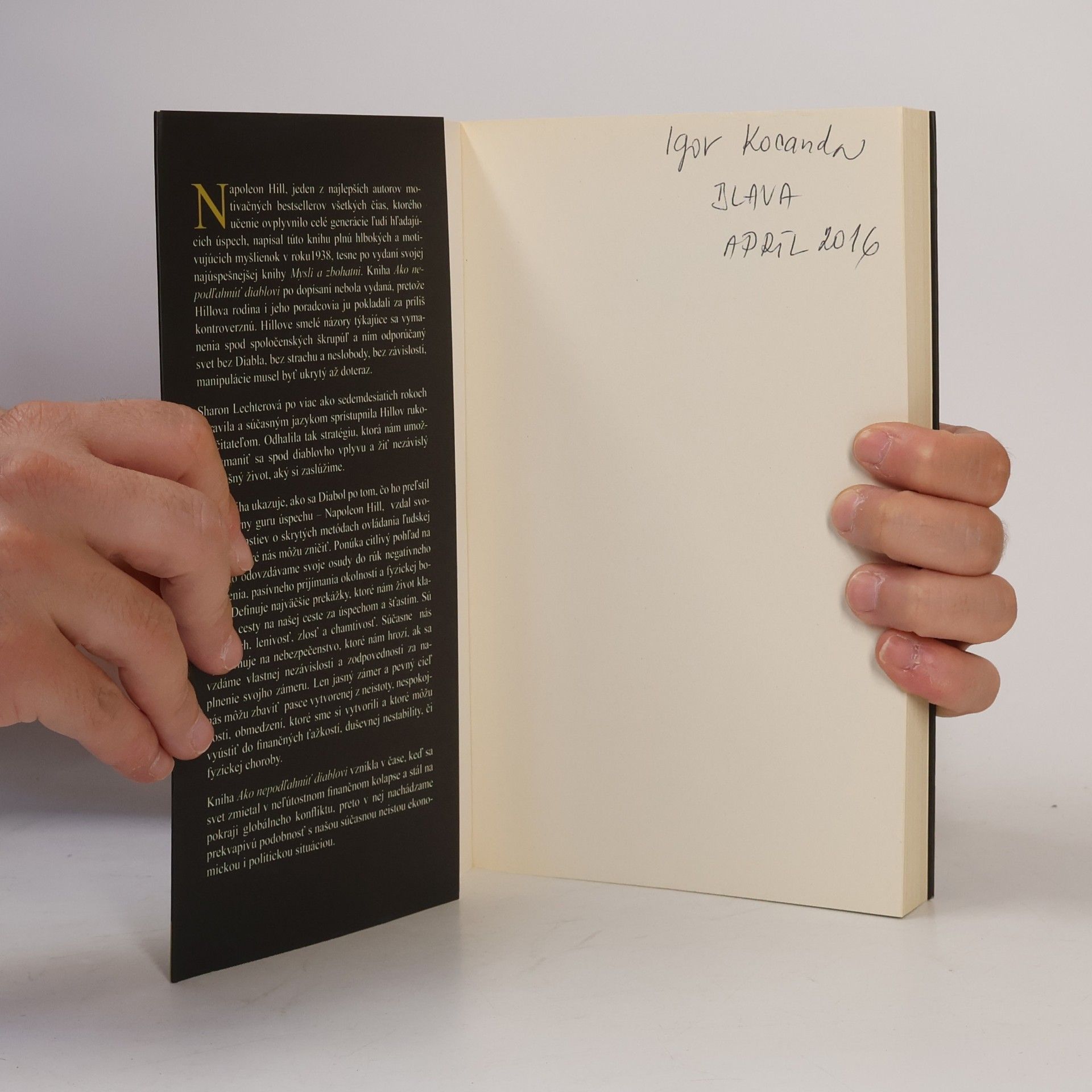 Napoleon Hill Ako nepodľahnúť diablovi - Tajomstvo slobody a úspechu