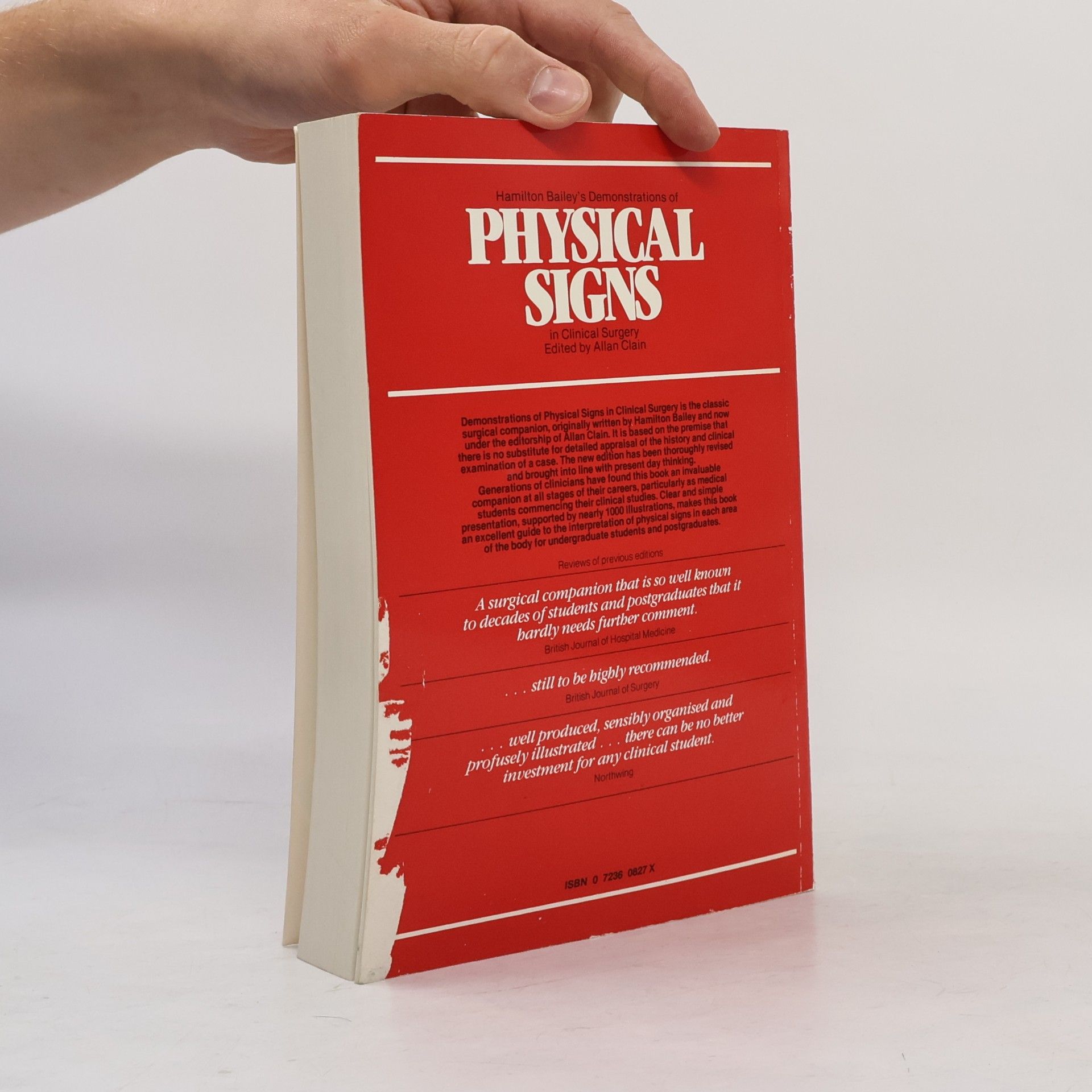 Hamilton Bailey Hamilton Bailey's Demonstrations of Physical Signs in Clinical Surgery - Seventeenth Edition