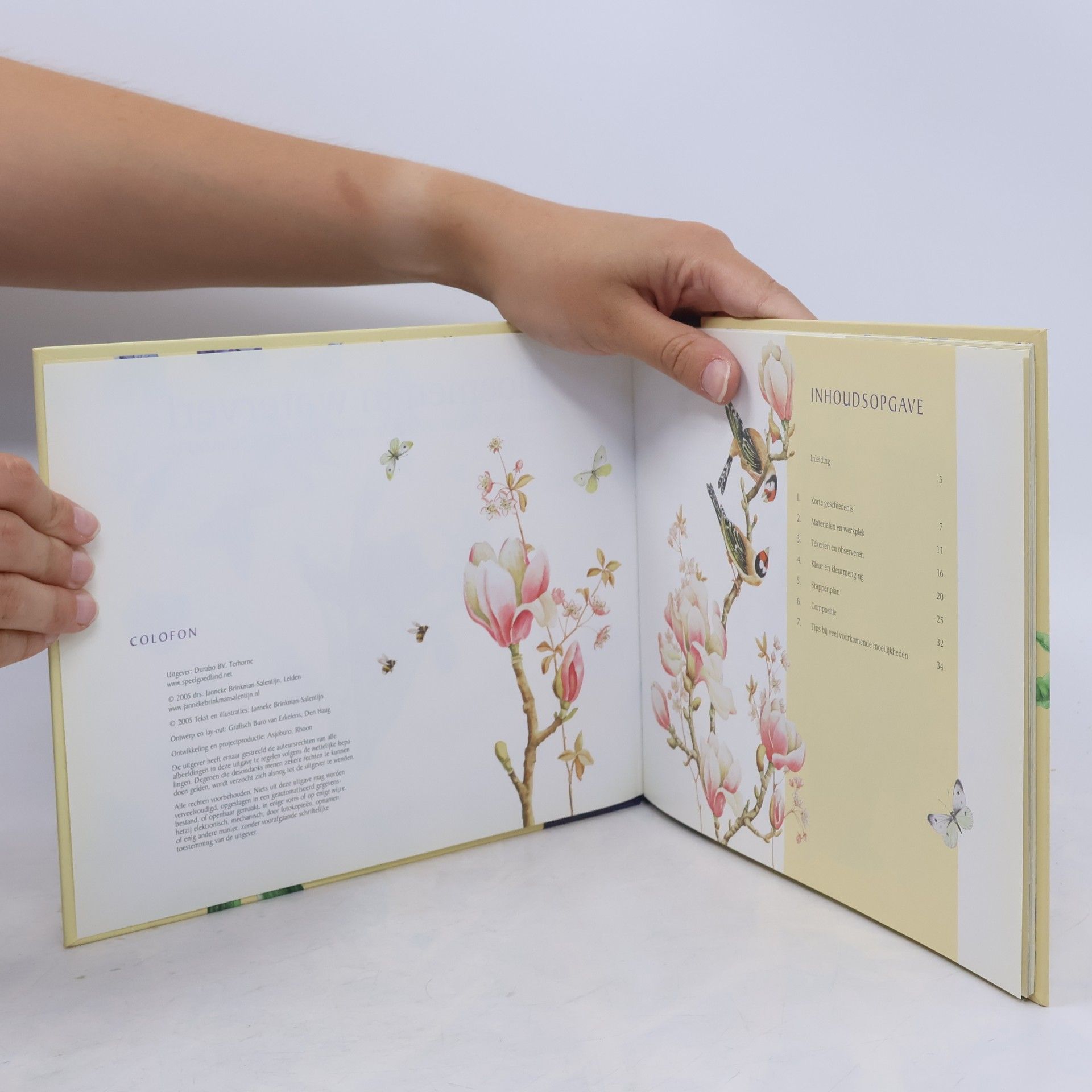 Autores varios Bloemen in waterverf
