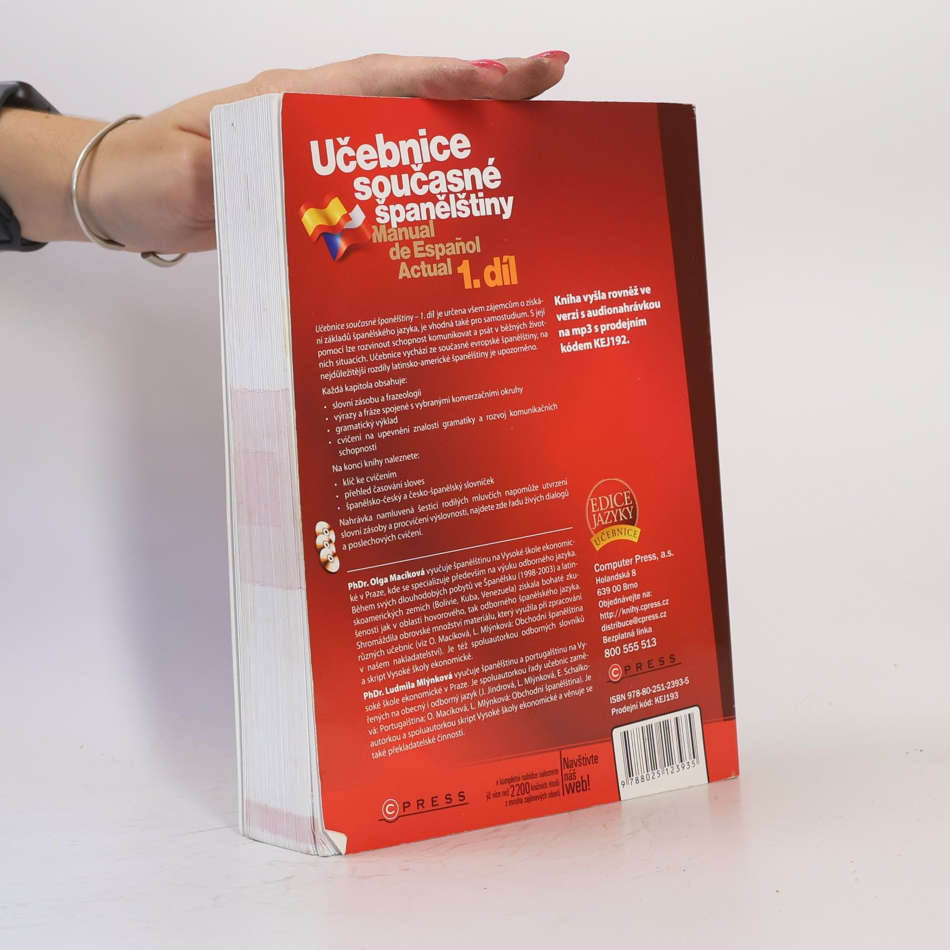 Olga Macíková Učebnice současné španělštiny = Manual de español actual 1. díl
