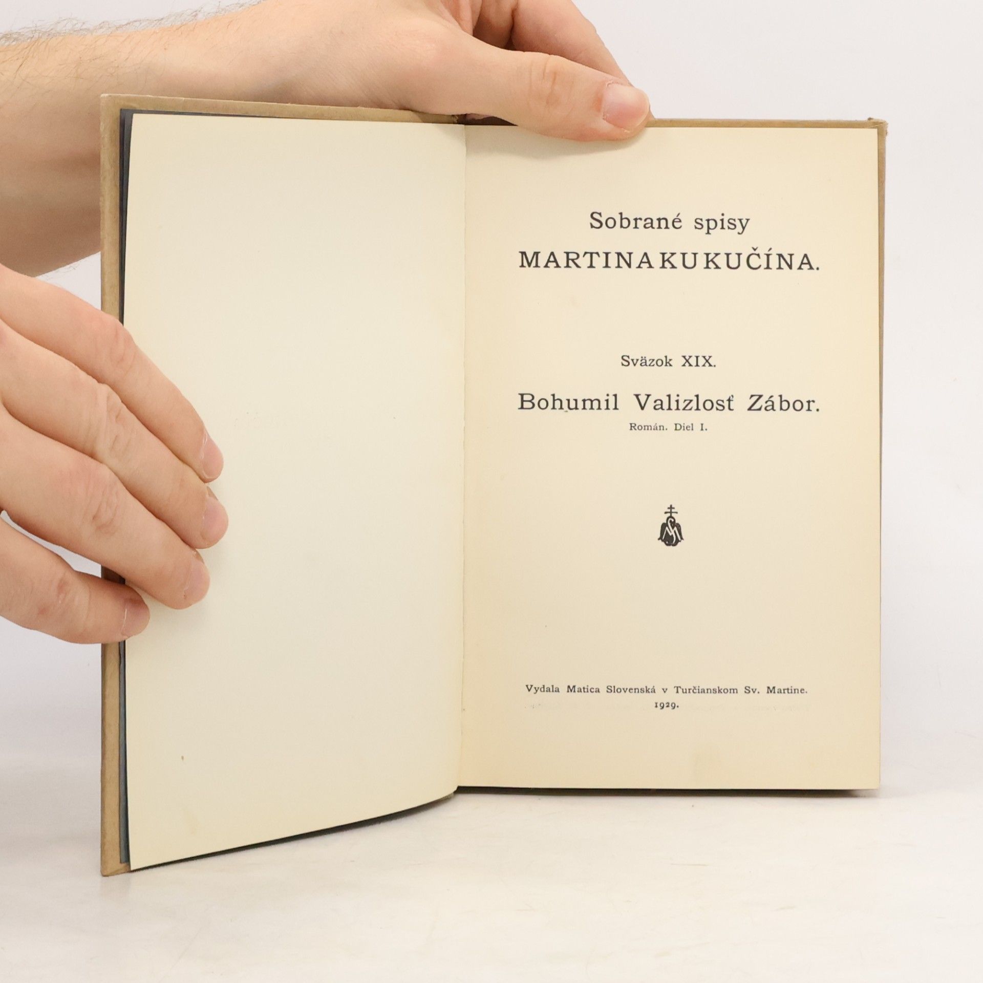Martin Kukučín Sobrané spisy 19.