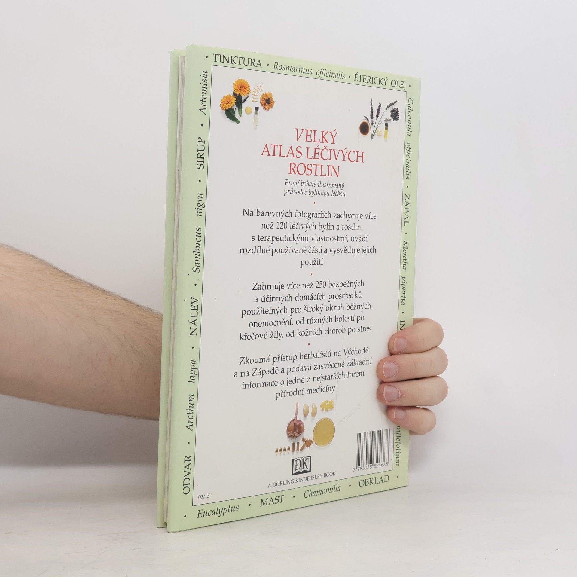Penelope Ody Velký atlas léčivých rostlin : obrazový průvodce léčivými bylinami s uvedením prostředků na běžná onemocnění