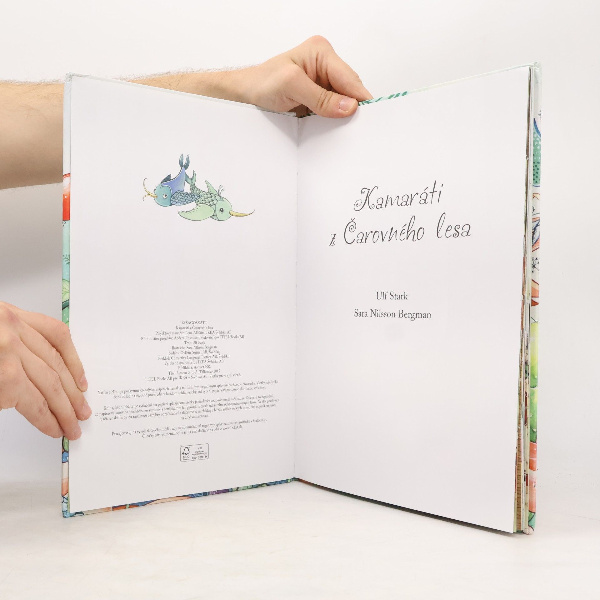 Ulf Stark Kamaráti z Čarovného lesa