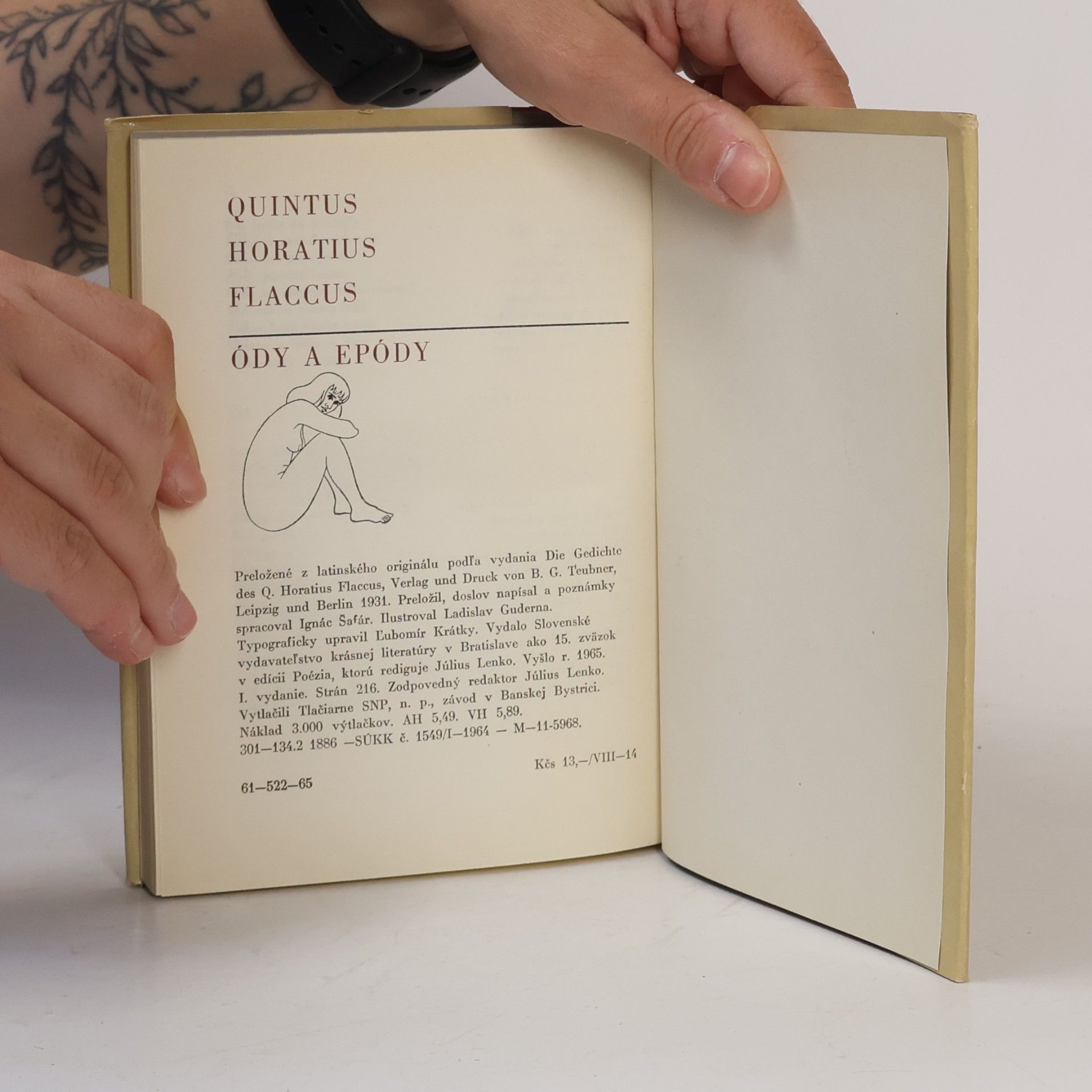 Quintus Flaccus Horatius Ódy a epódy