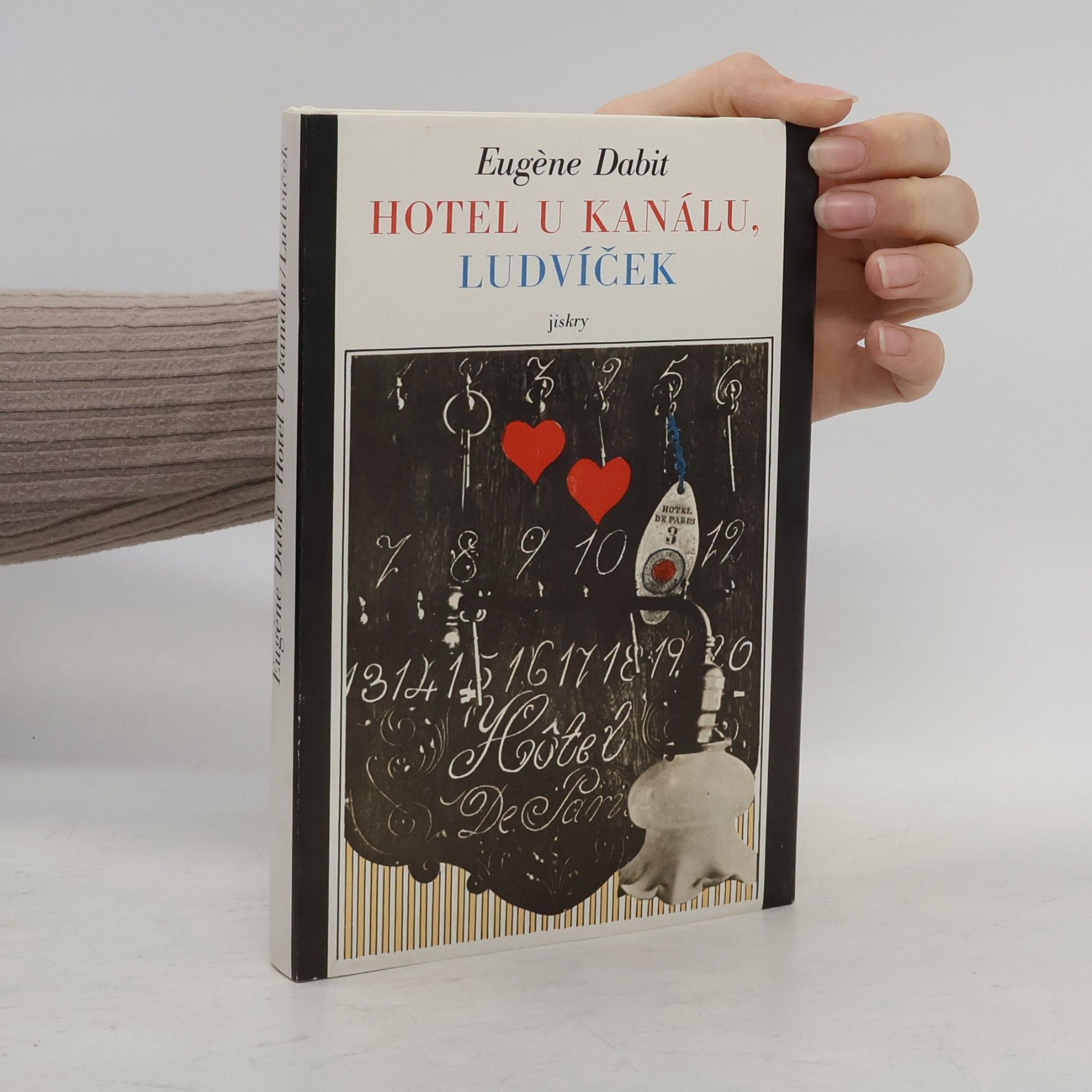 Eugène Dabit Hotel u kanálu. Ludvíček