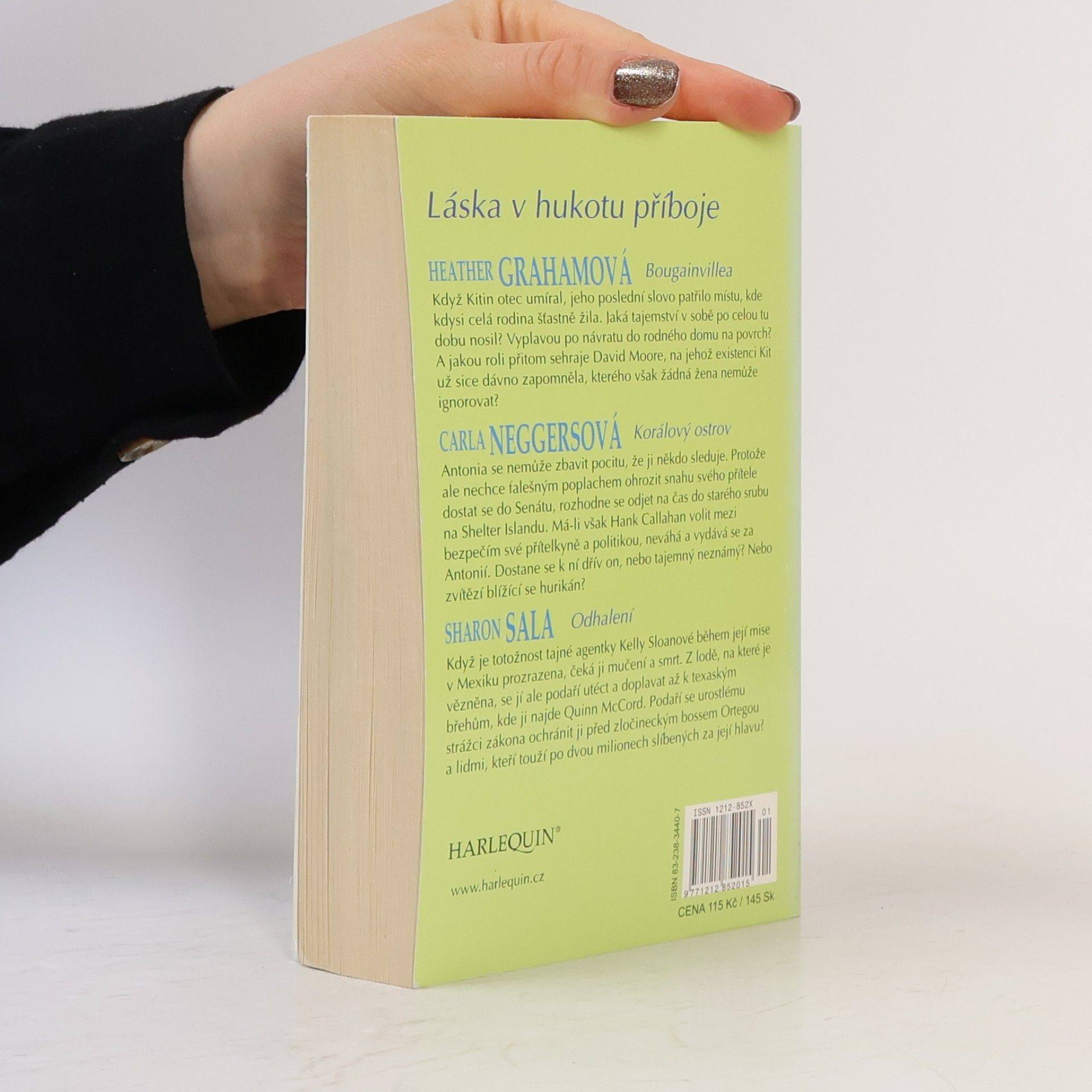 Heather Graham Láska v hukotu příboje: Bougainvillea / Korálový ostrov / Odhalení