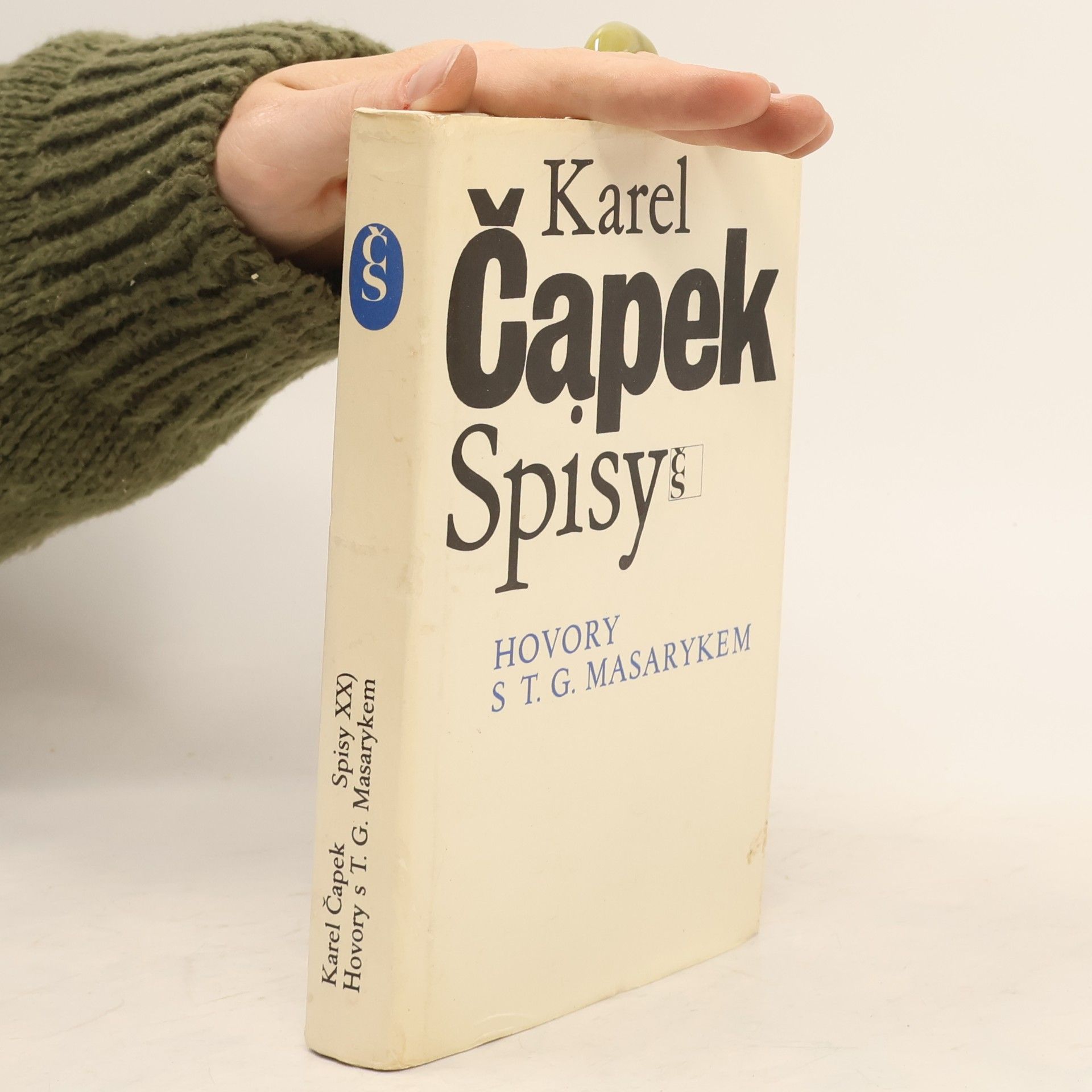 Karel Čapek Hovory s T. G. Masarykem