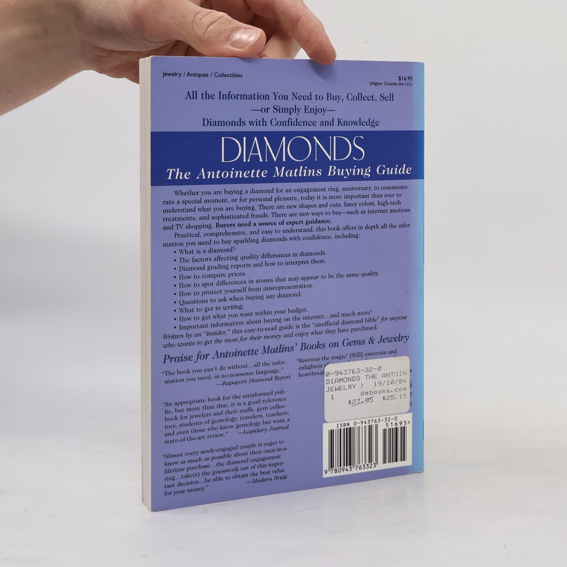 Antoinette Leonardo Matlins Diamonds
