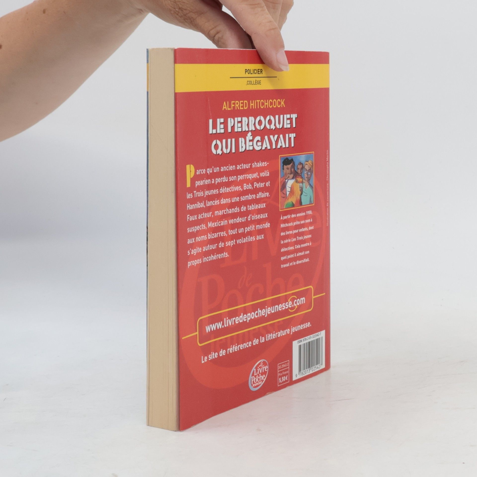Alfred Hitchcock Le Livre de Poche Jeunesse: Le Perroquet qui bégayait