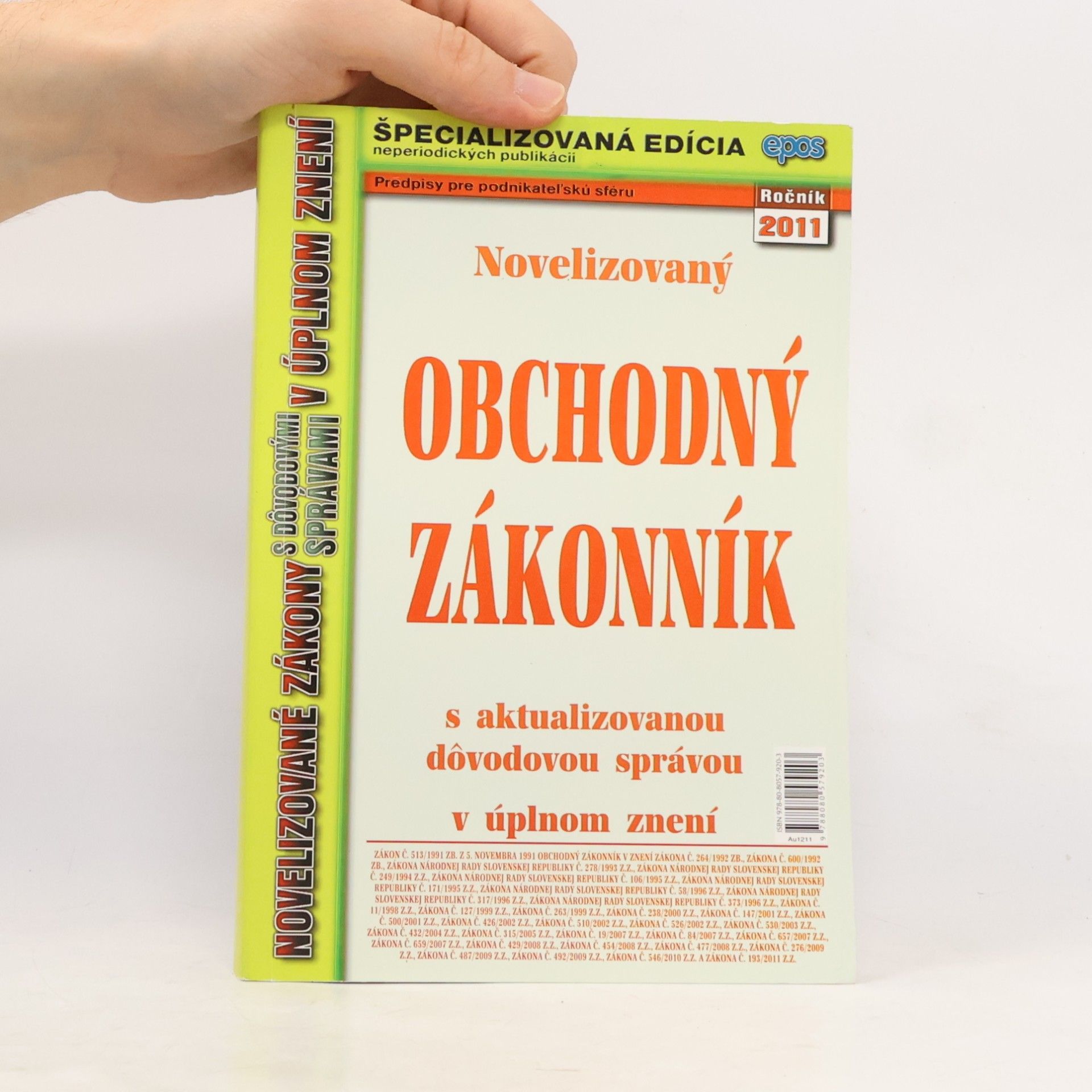Autorenkollektiv Obchodný Zákonník 2011