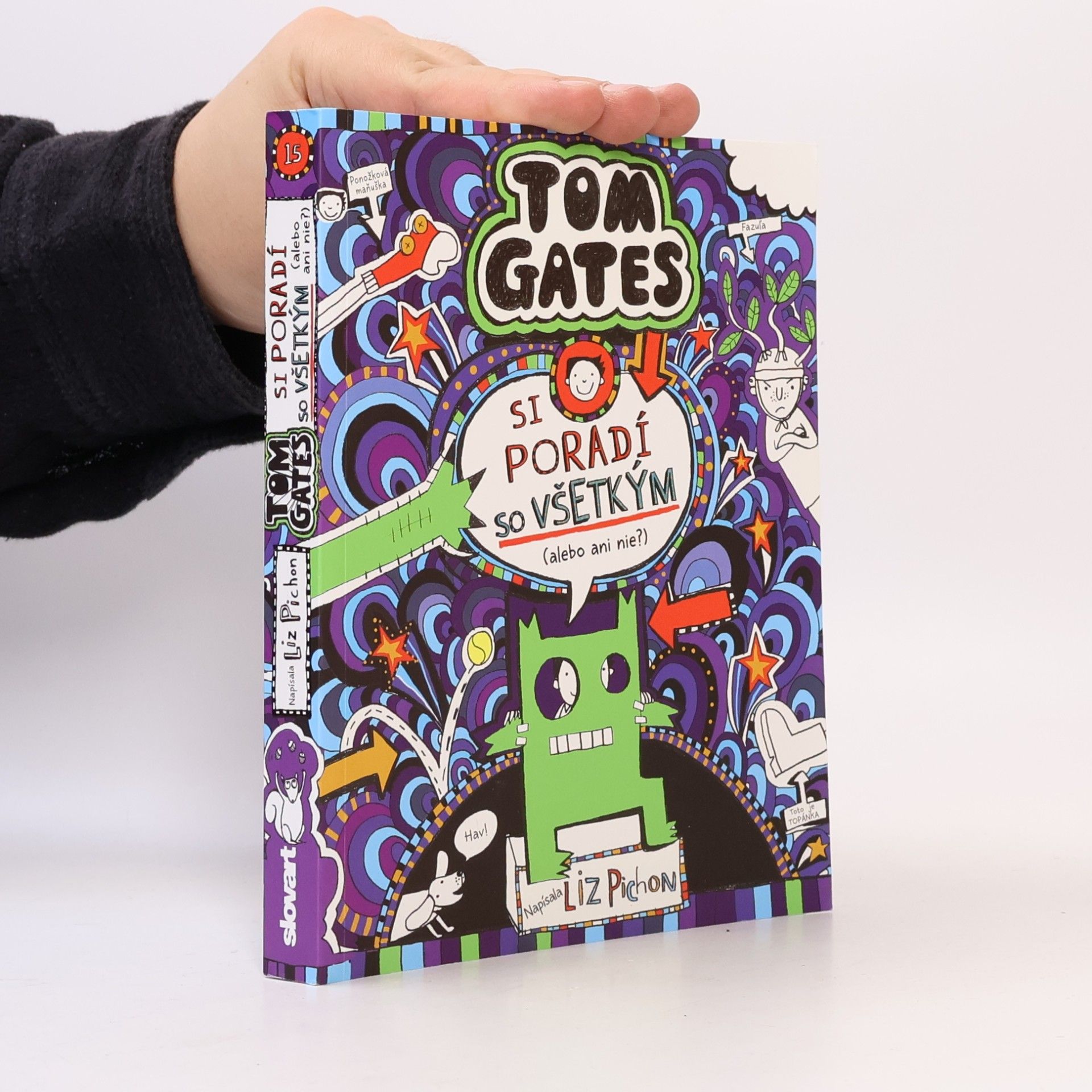 Liz Pichon Tom Gates si poradí so všetkým (alebo ani nie?)