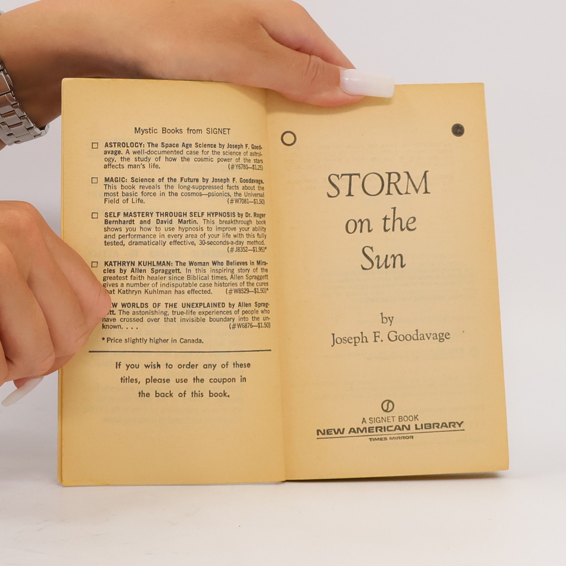 Joseph F. Goodavage Storm on the Sun