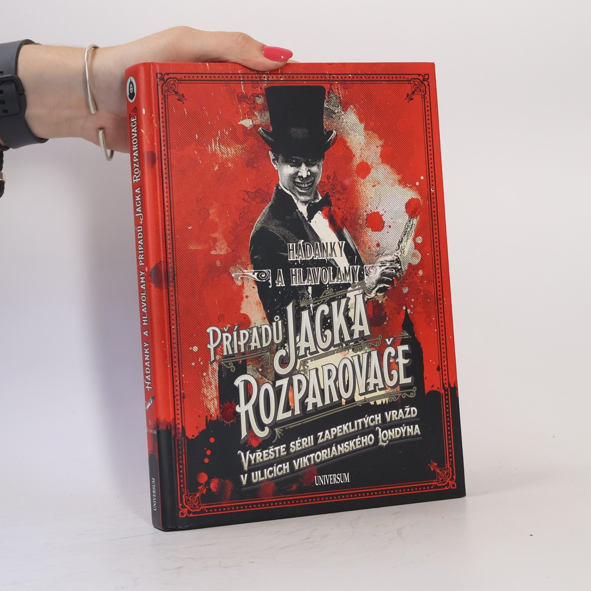 Eva Vlčková Hádanky a hlavolamy případů Jacka Rozparovače