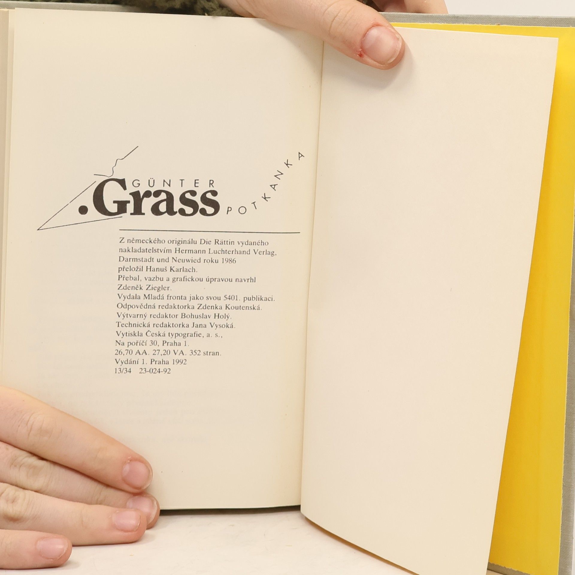 Günter Grass Potkanka