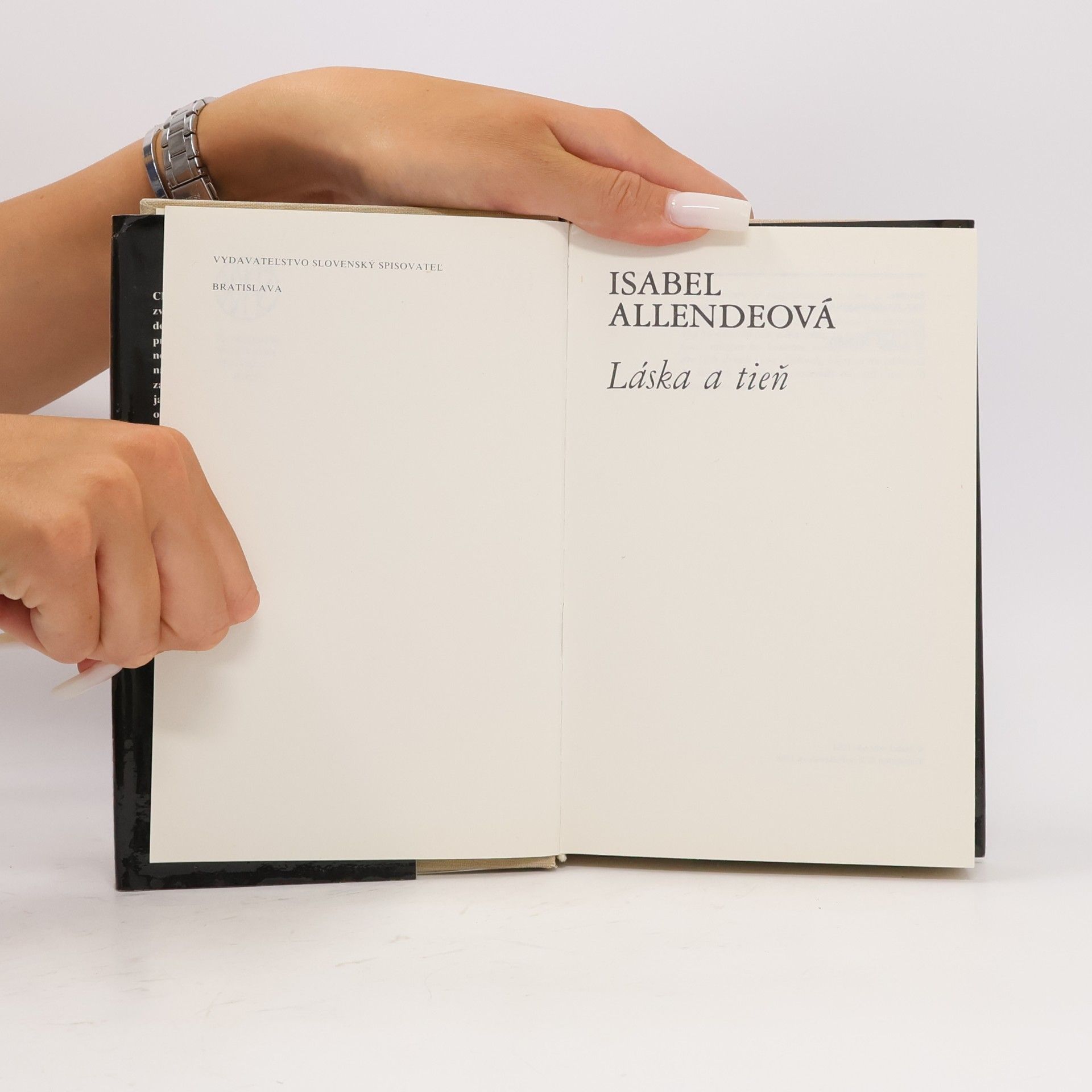 Isabel Allende Láska a tieň