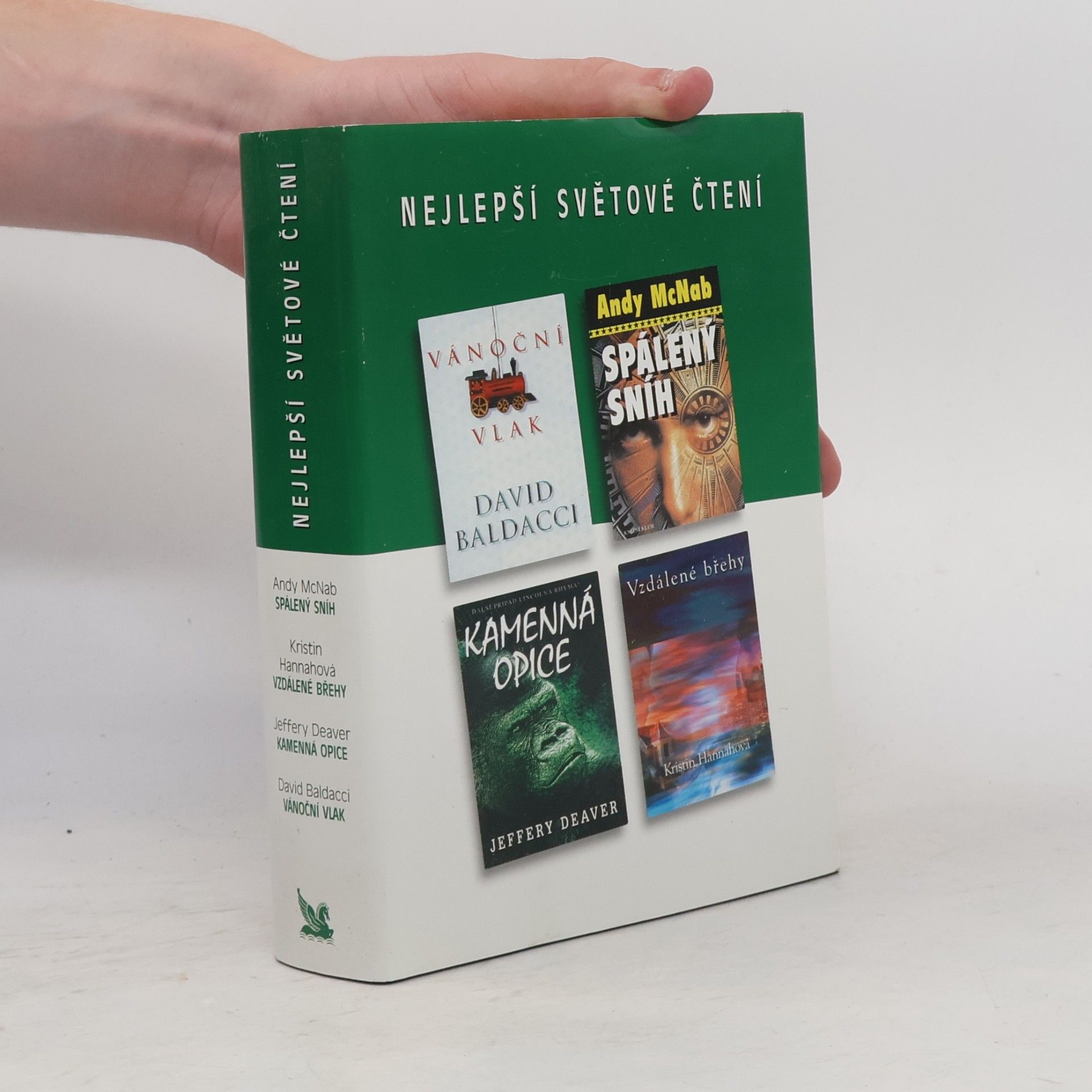 Andy McNab Nejlepší světové čtení: Spálený sníh. Vzdálené břehy. Kamenné opice. Vánoční vlak