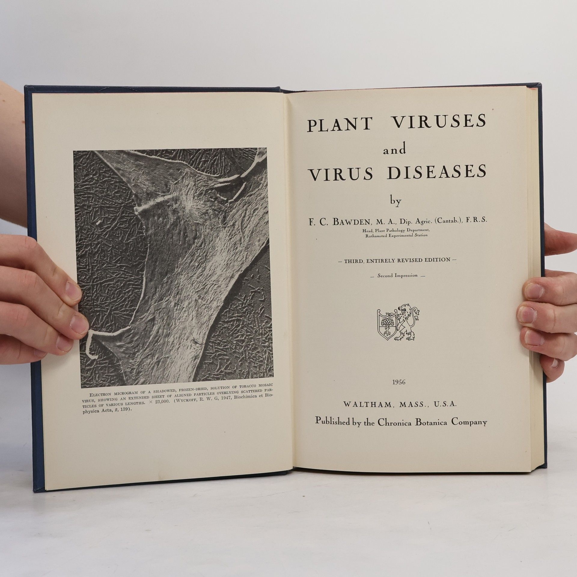 F.C. Bawden Plant viruses and Virus Diseases