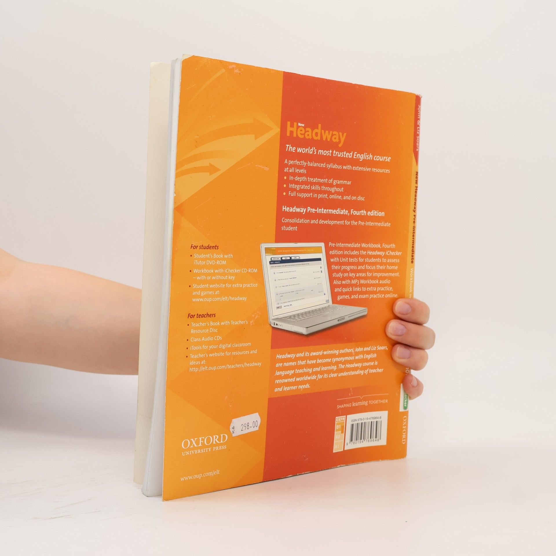 John Soars New Headway. Pre-Intermediate. Workbook with key
