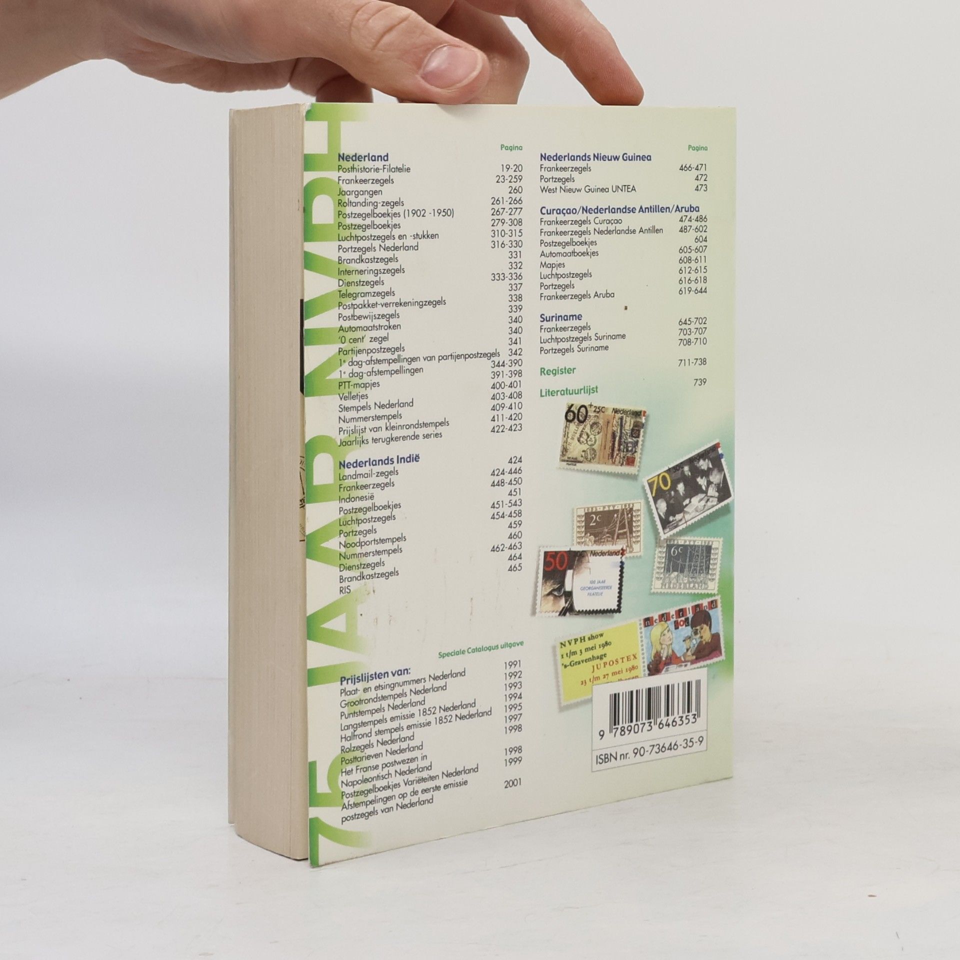 Kolektiv autorů Speciale catalogus 2003 62e editie