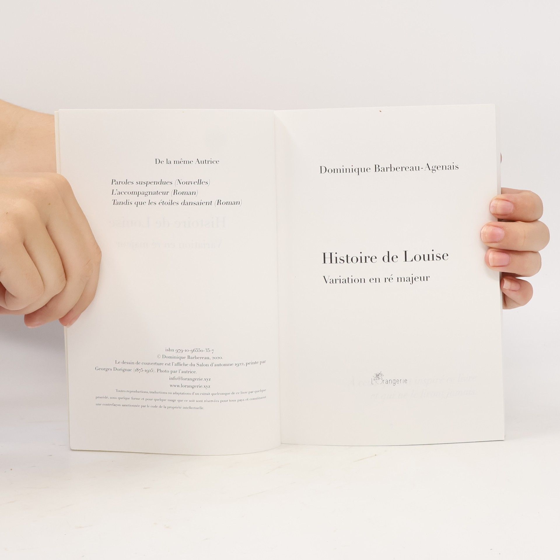 Dominique Barbereau-Agenais Histoire de Louise