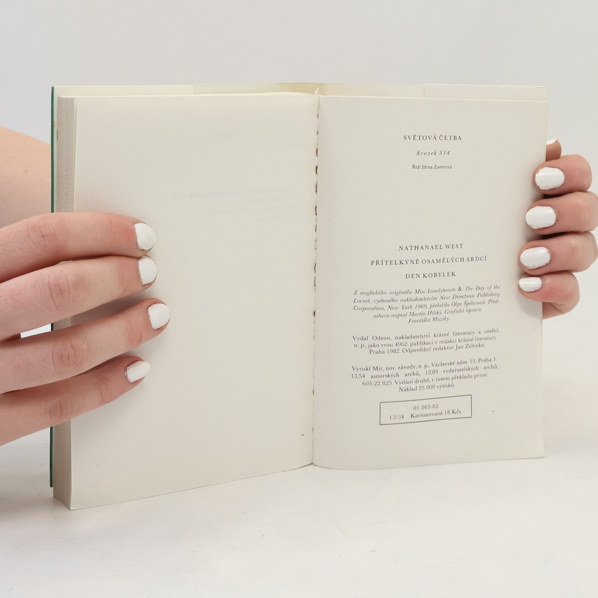 Nathanael West Přítelkyně osamělých srdcí. Den Kobylek