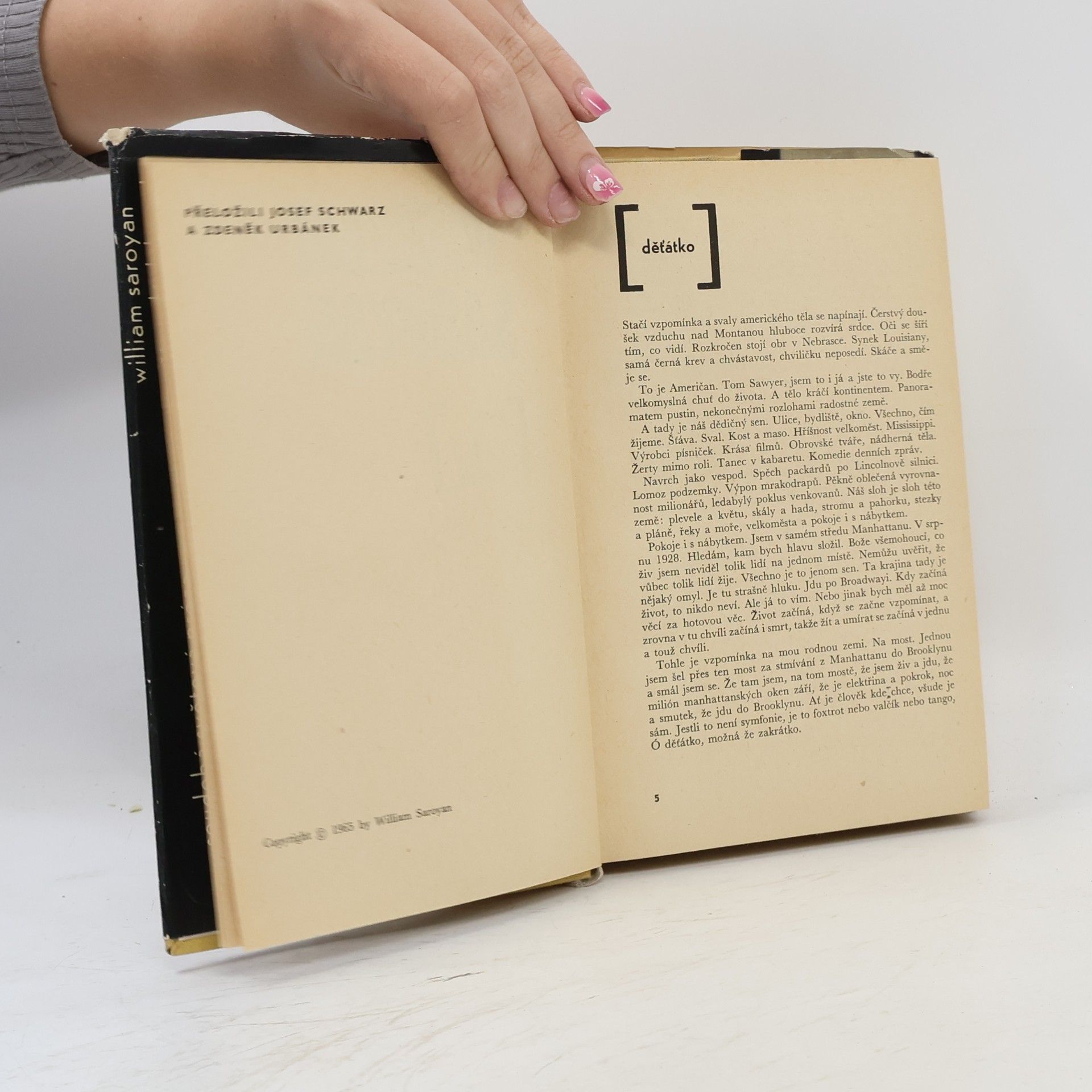 William Saroyan Pět zralých hrušek a jiné povídky