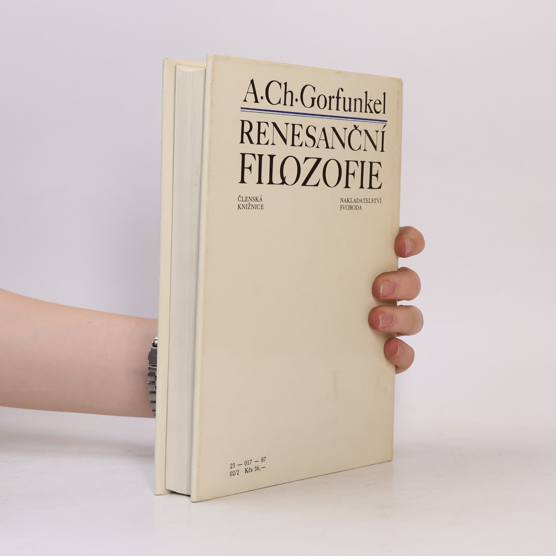 Alexander Chaimovič Gorfunkel Renesanční filozofie