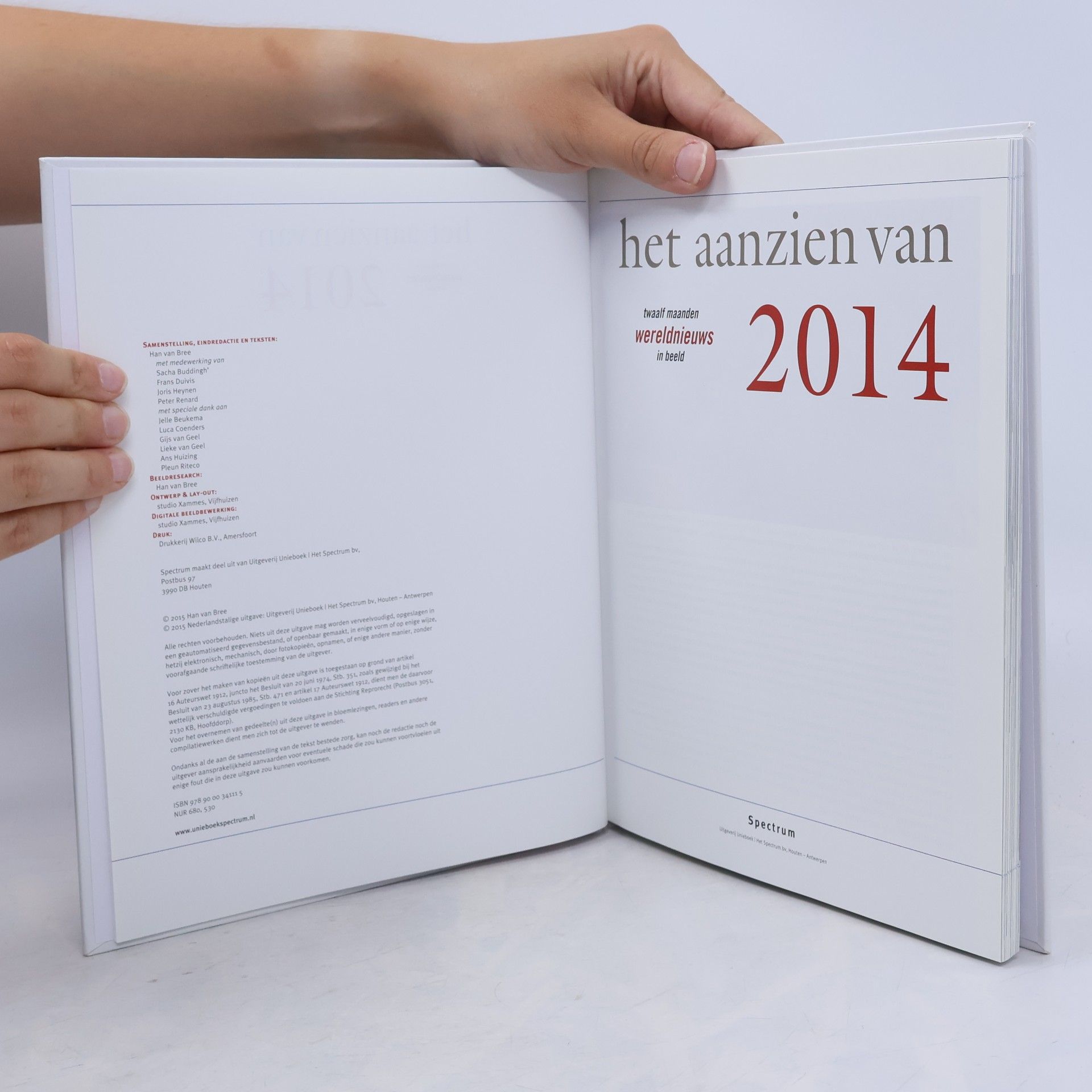 Han van Bree Het aanzien van 2014: twaalf maanden wereldnieuws in beeld