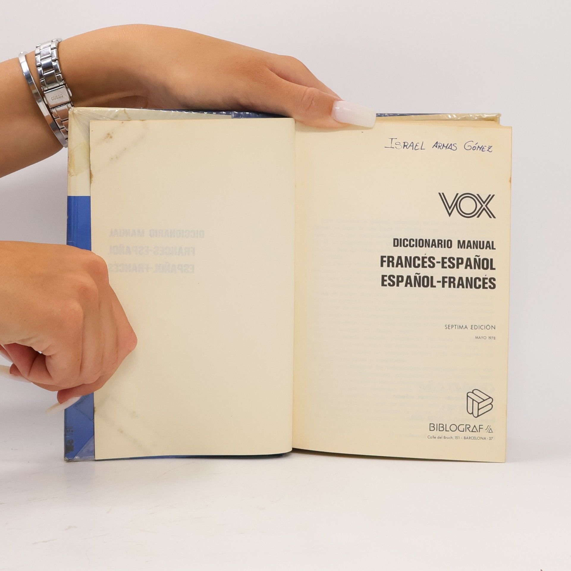 Collectif d'auteurs Diccionario Manual Francés-Español / Español-Francés