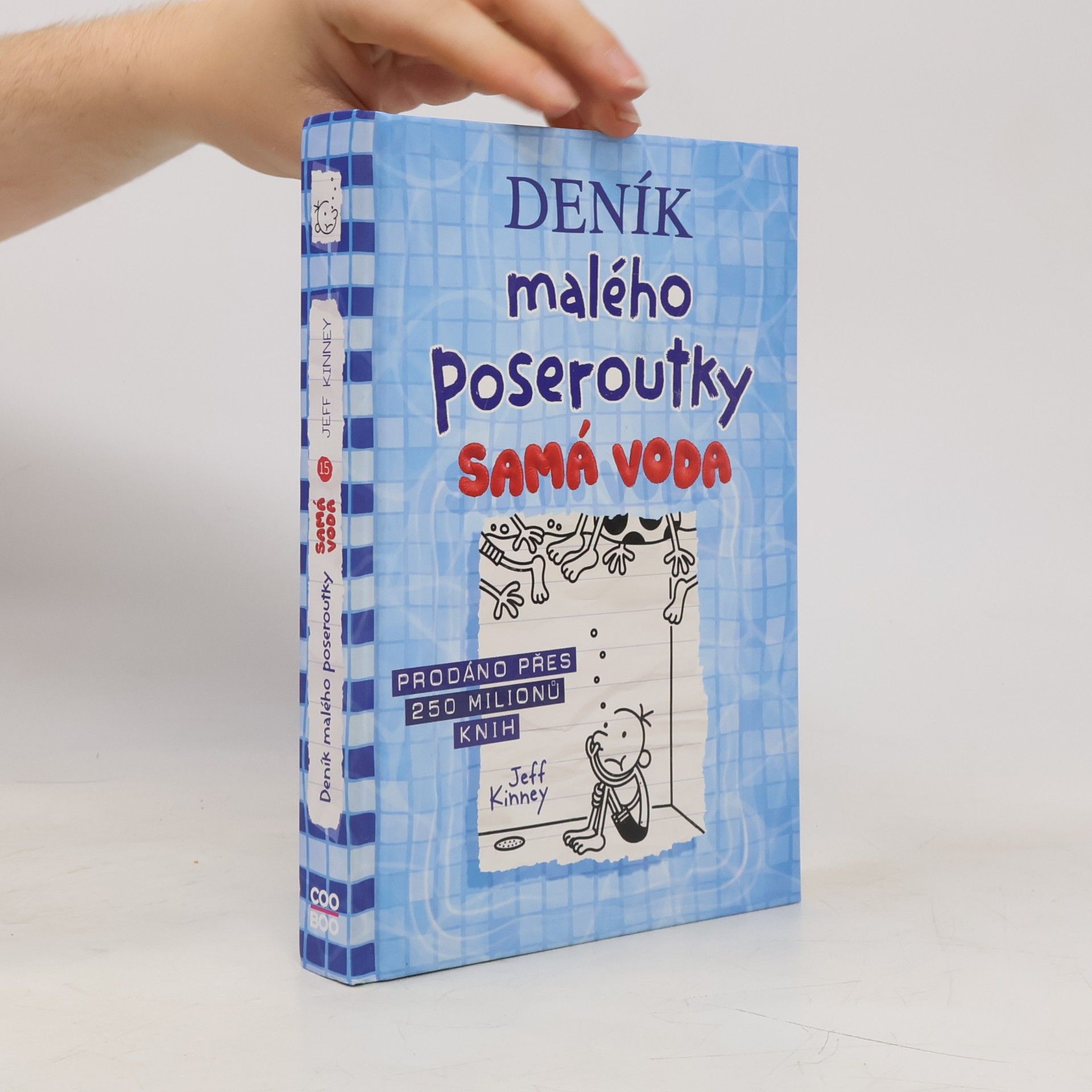 Jeff Kinney Deník malého poseroutky 15. Samá voda