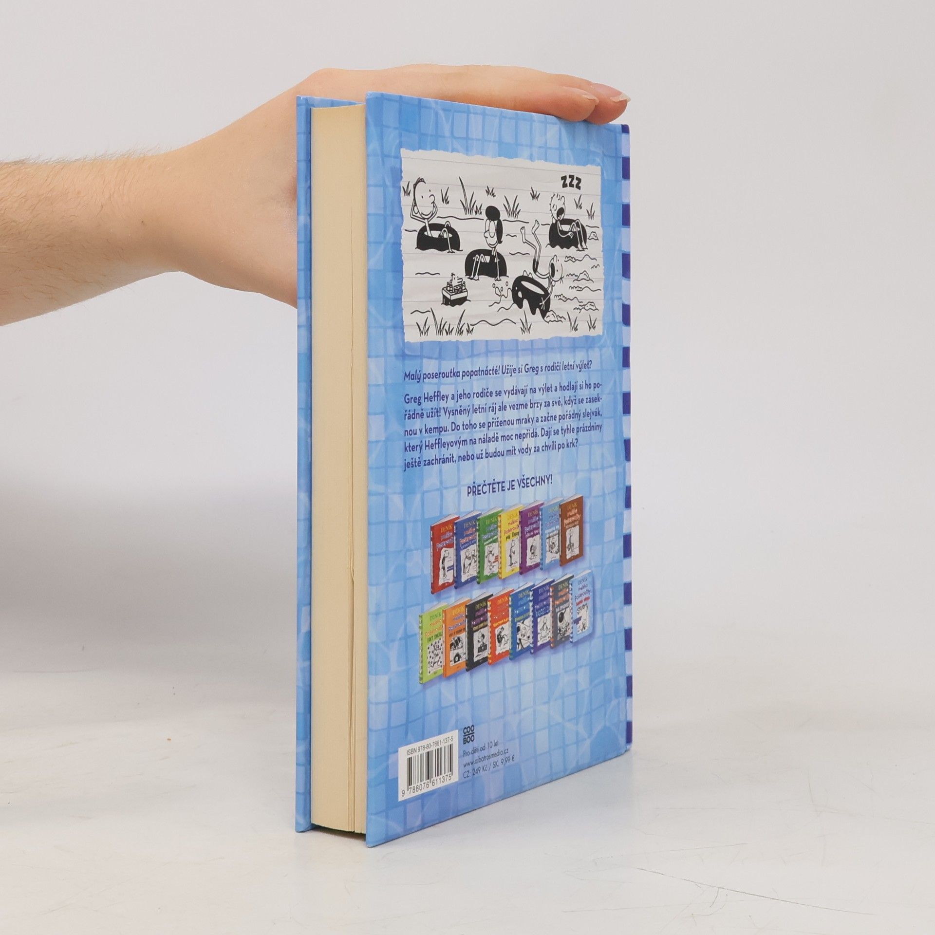 Jeff Kinney Deník malého poseroutky 15. Samá voda