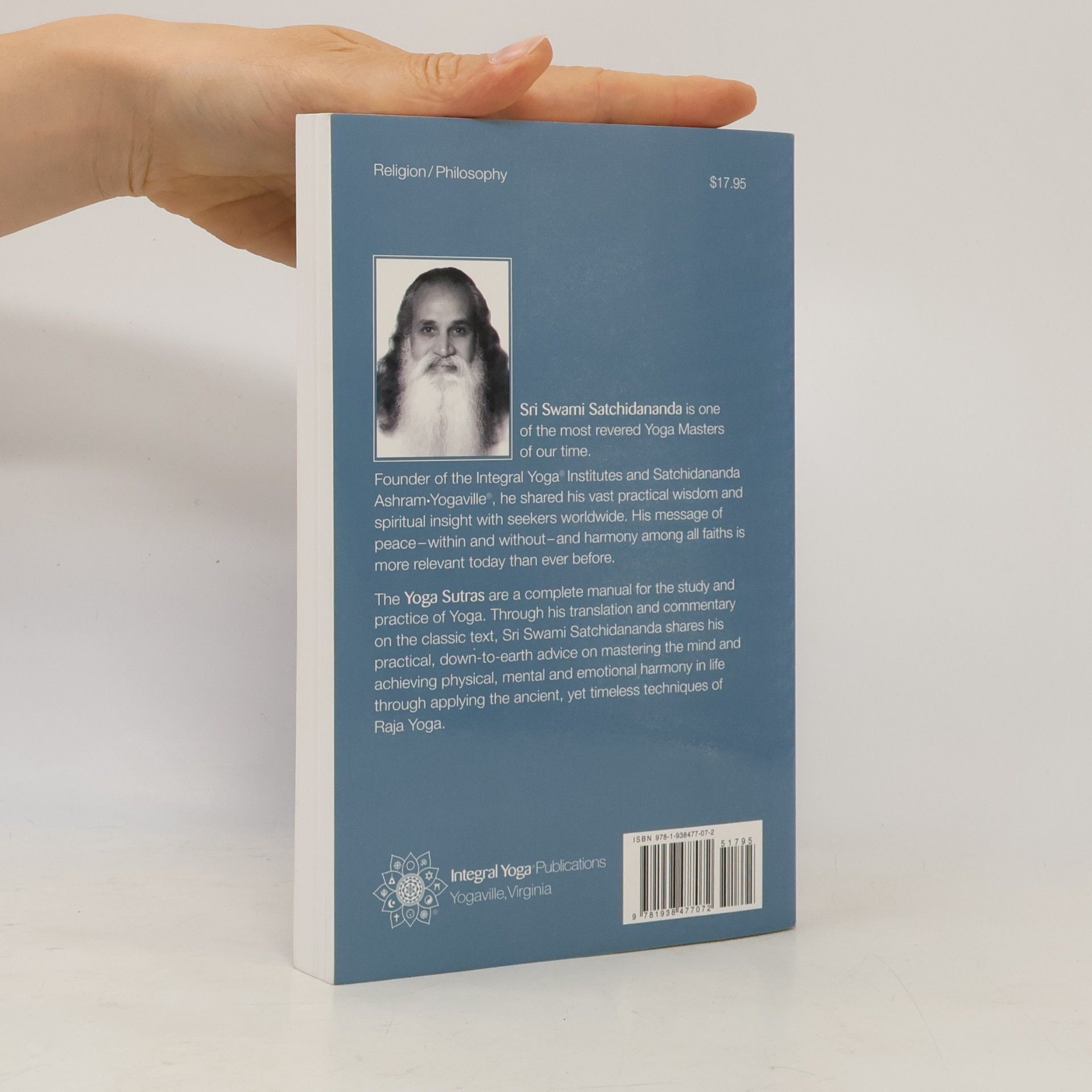 Sri Swami Satchidananda The Yoga Sutras of Patanjali