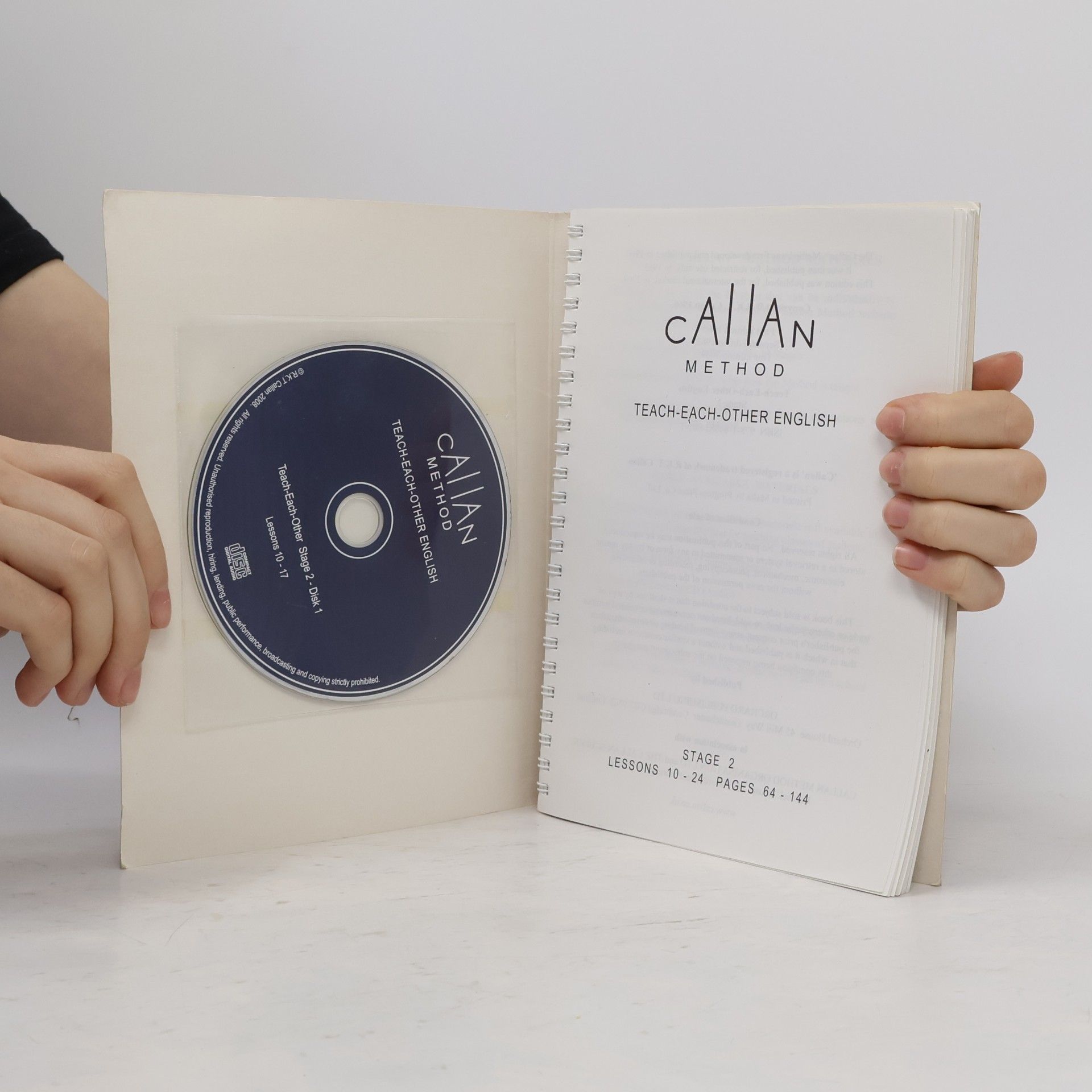 R. K. T. Callan Callan Method 2
