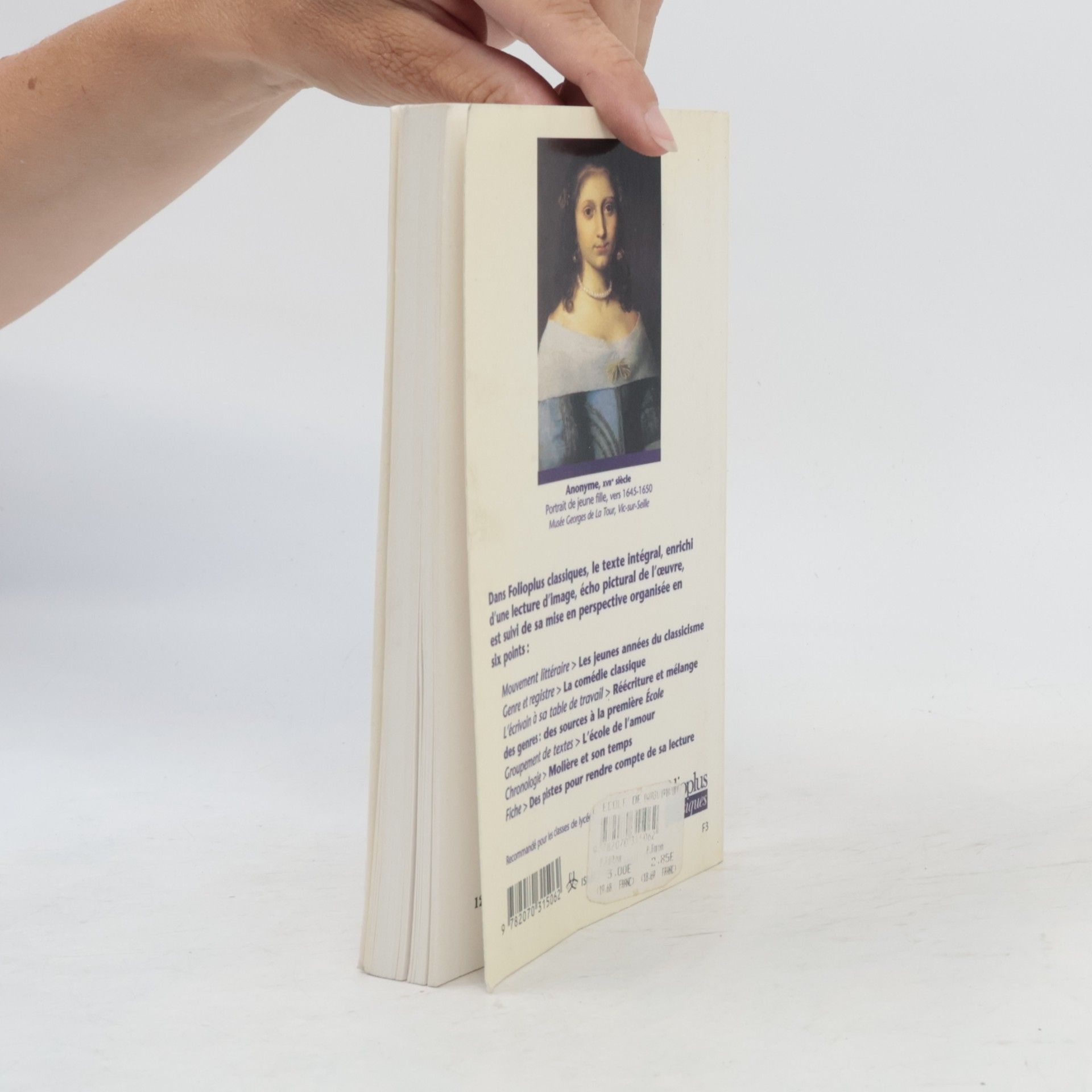 Molière L'École des Femmes: Texte intégral + dossier par Jean-Luc Vincent - 17e siècle - Lecture d'image par Valérie Lagier