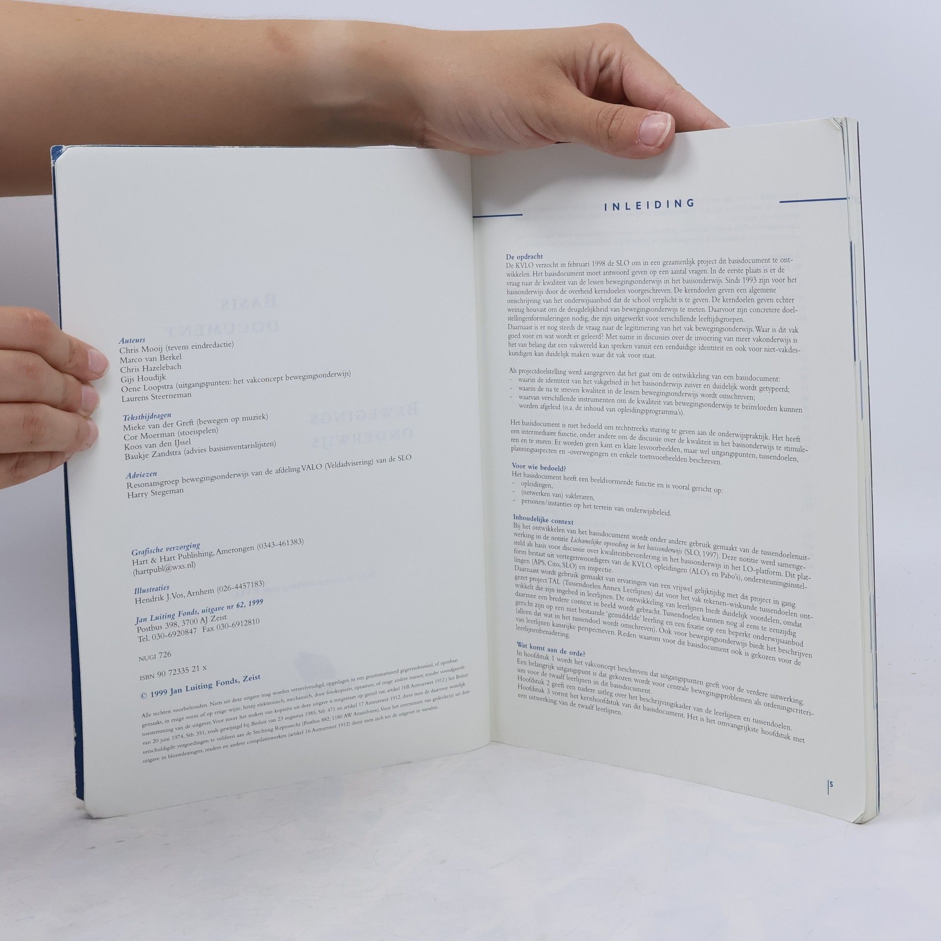 Chris Mooij Basisdocument Bewegingsonderwijs