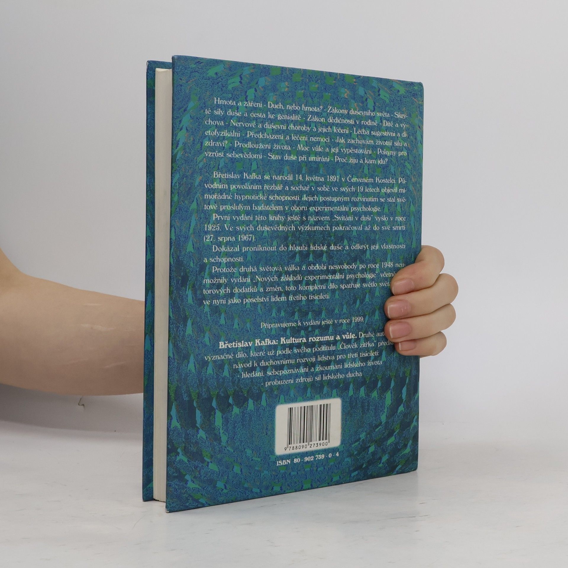 Břetislav Kafka Nové základy experimentální psychologie