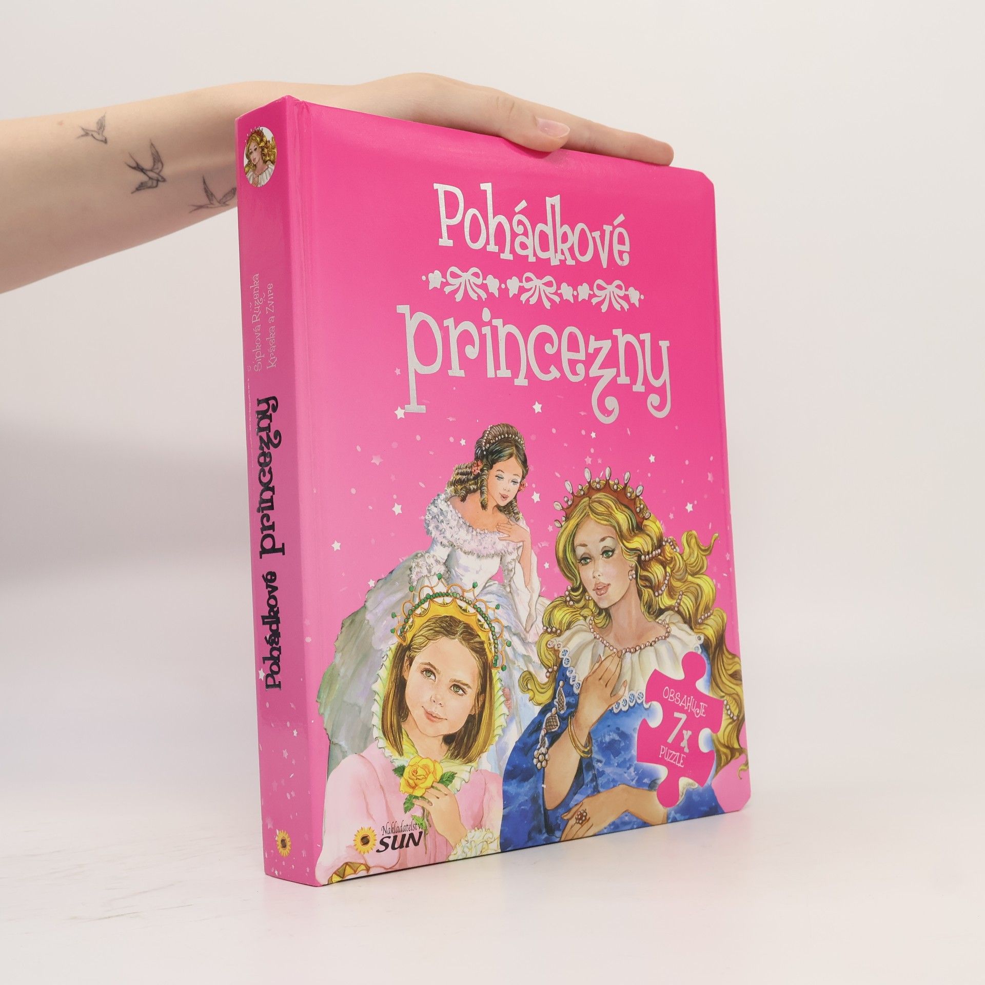 Various authors Pohádkové princezny - 7 puzzle s pohádkou