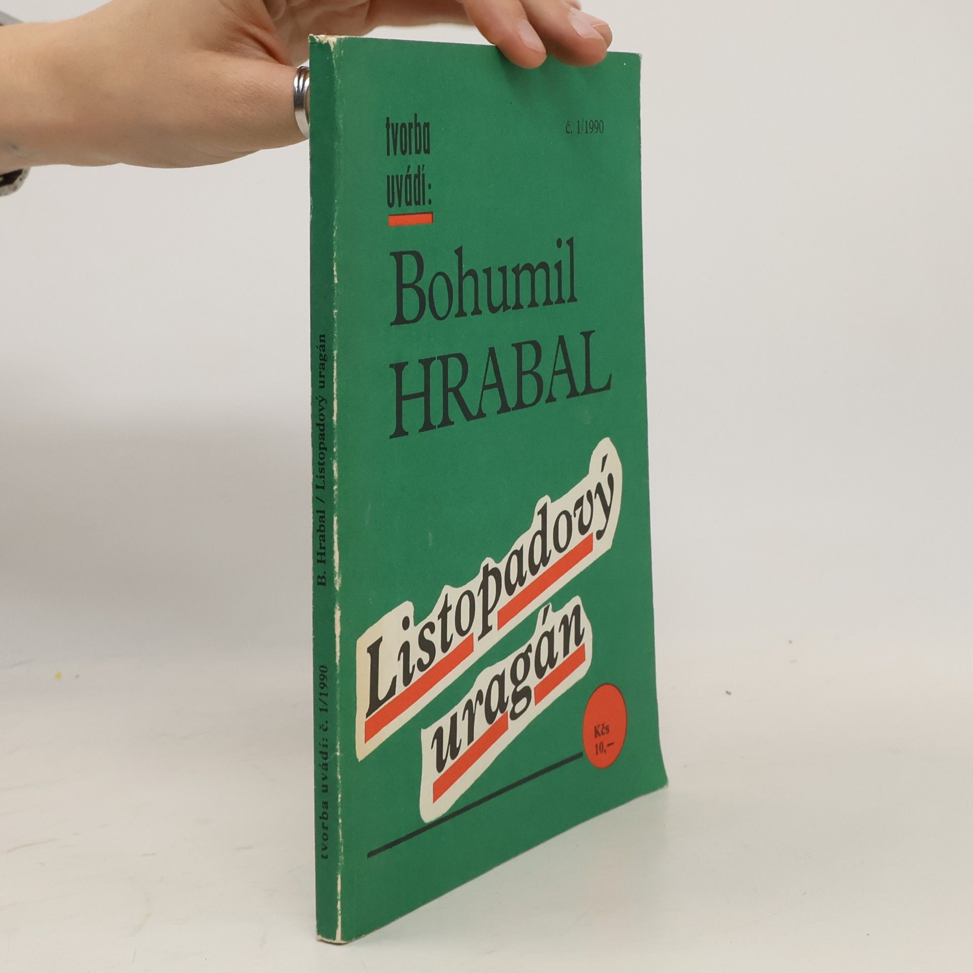 Bohumil Hrabal Listopadový uragán