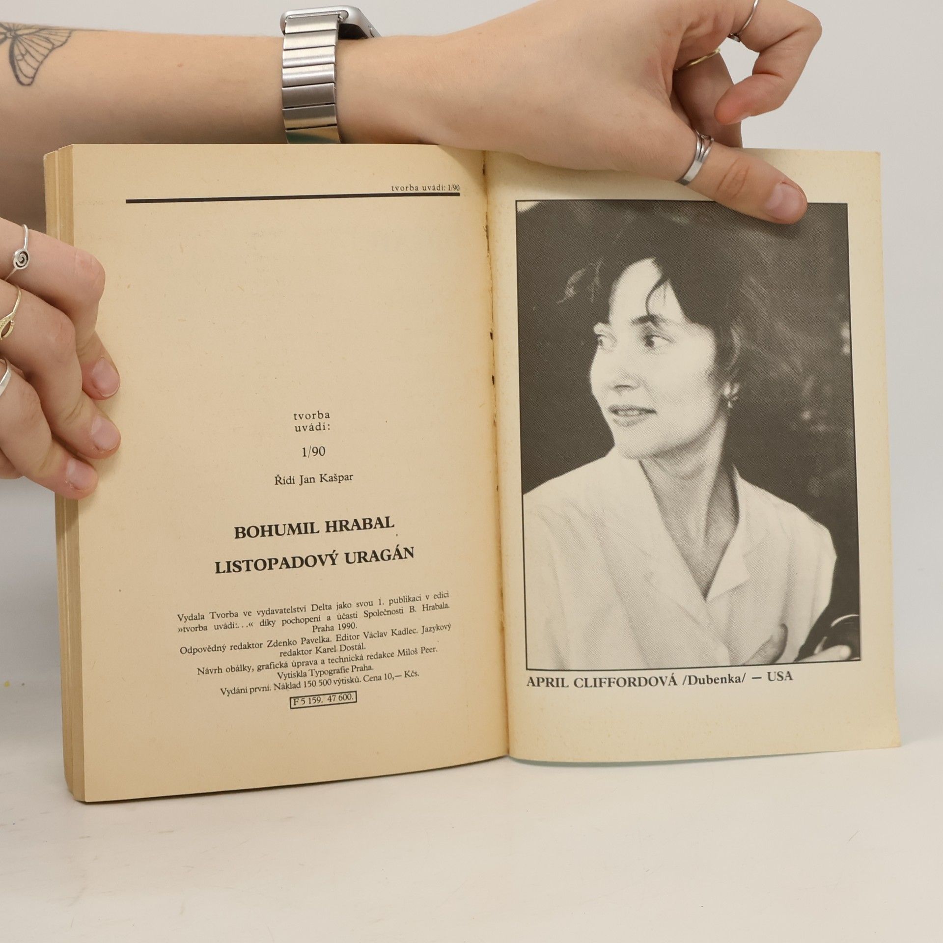Bohumil Hrabal Listopadový uragán