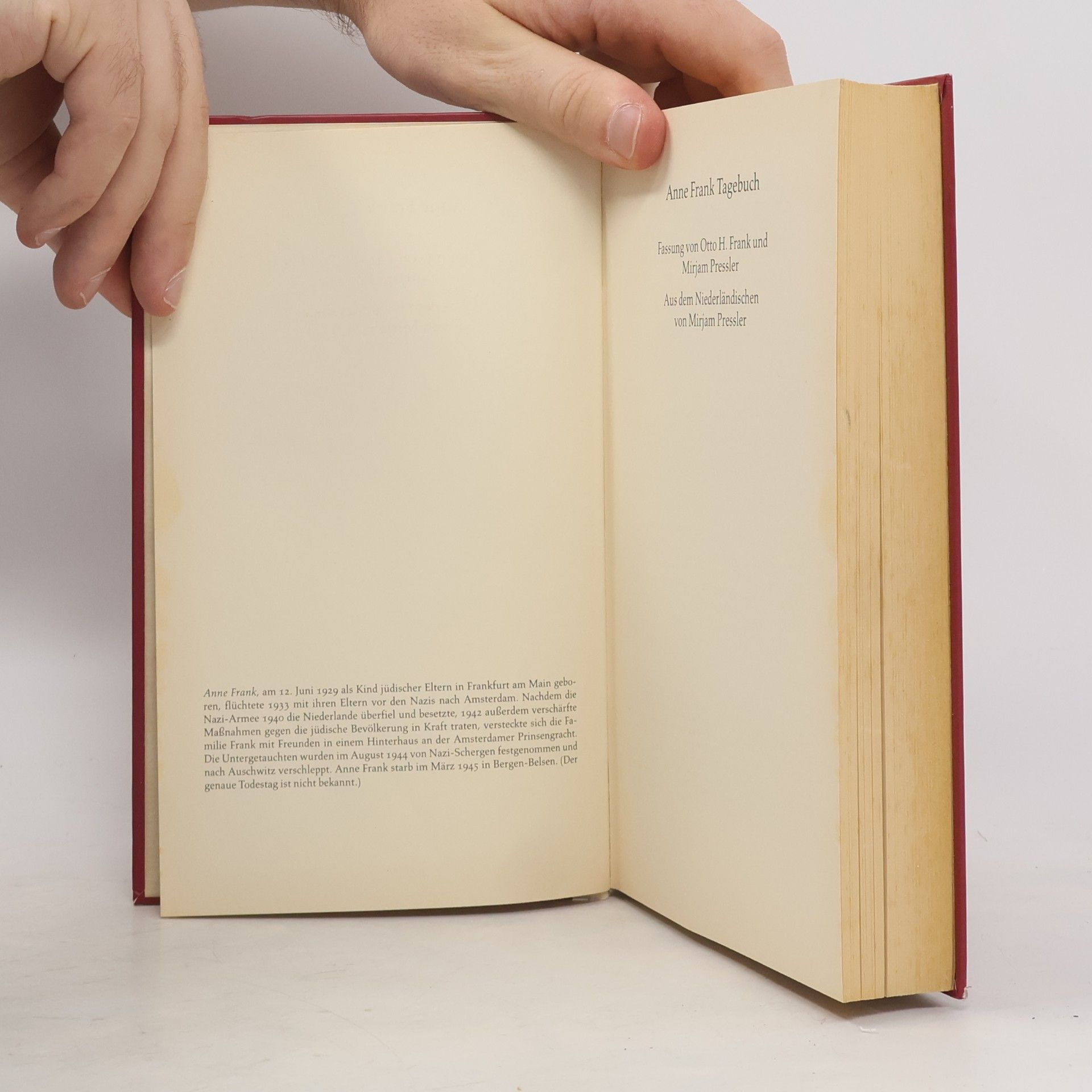 Anne Frank Tagebuch