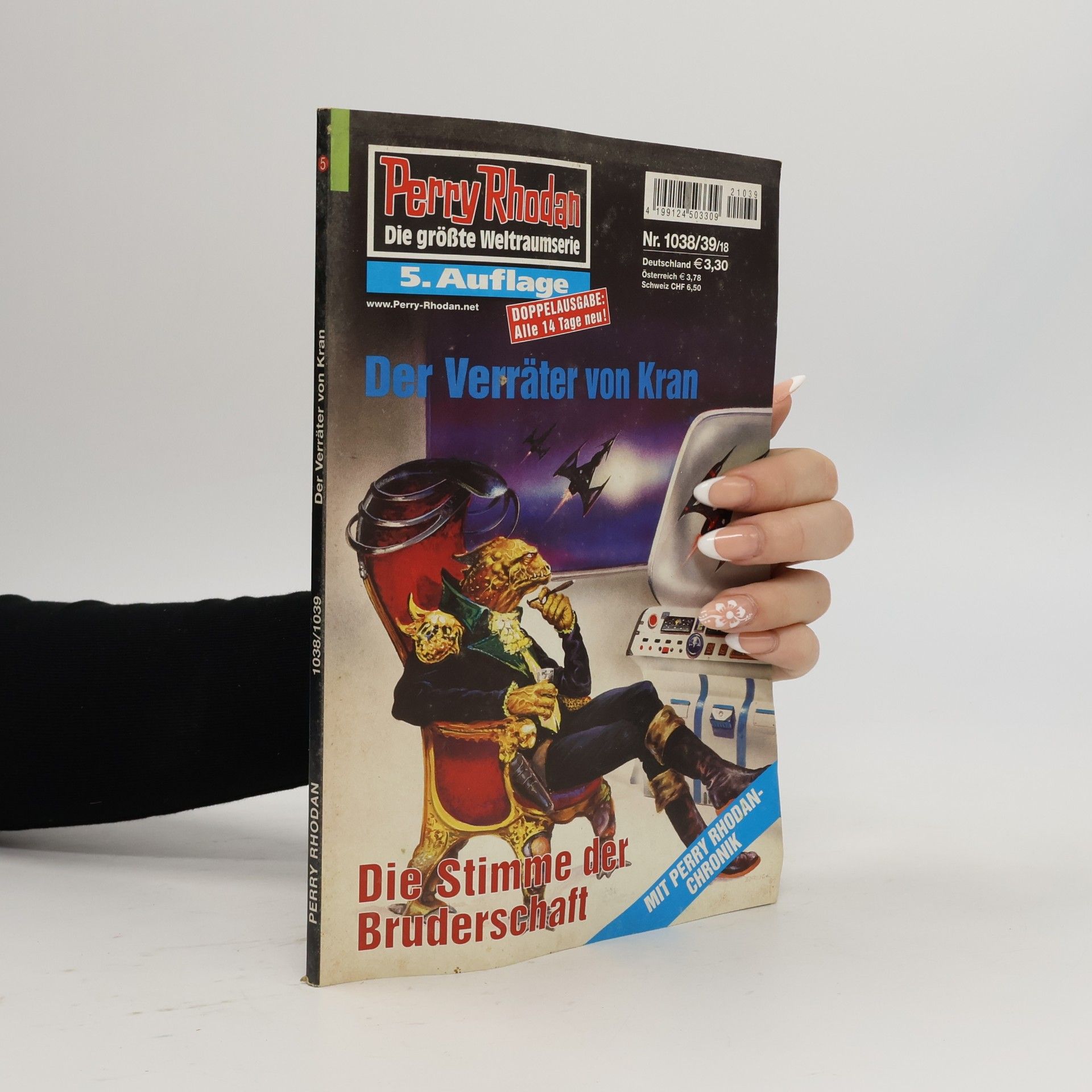Hans Kneifel Perry Rhodan 391038/39. Der Verräter von Kran