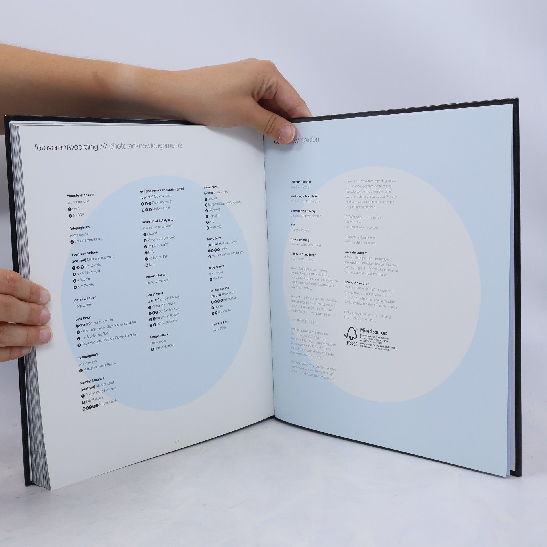 Henk-Jan Hoekjen Het Architectenboek VII / The Architect's Book VII