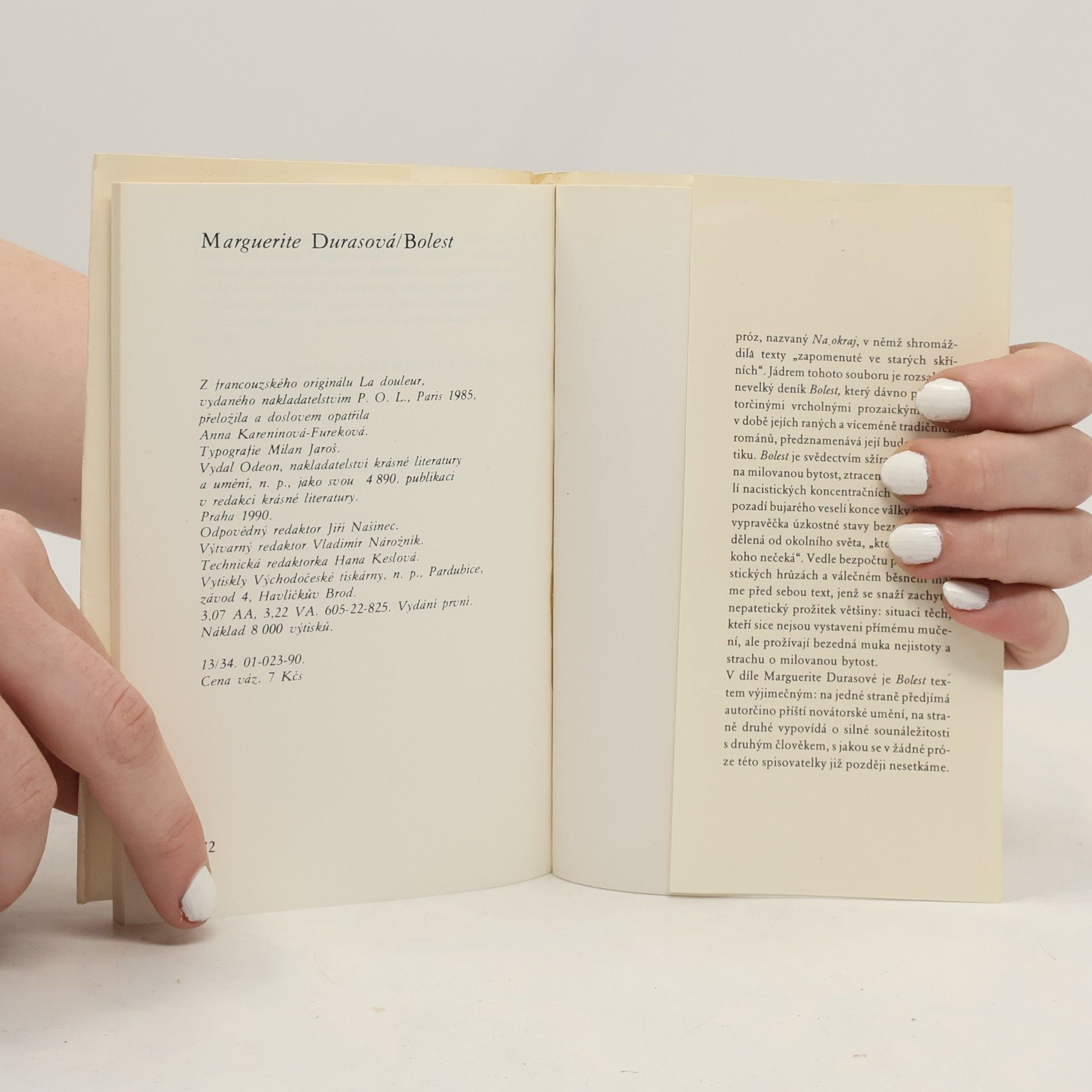 Marguerite Duras Bolest