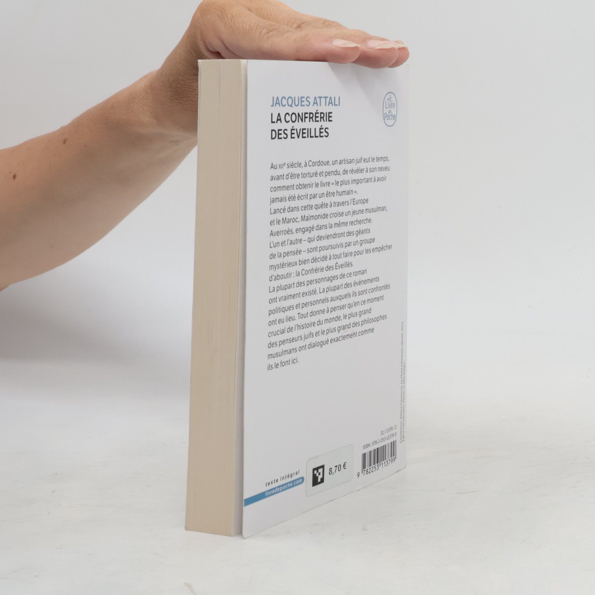 Jacques Attali Le Livre de Poche: La confrérie des éveillés